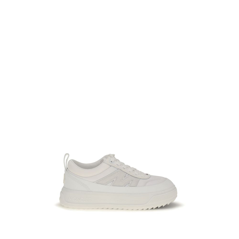 Moncler Weiße Sneaker aus Polyamid