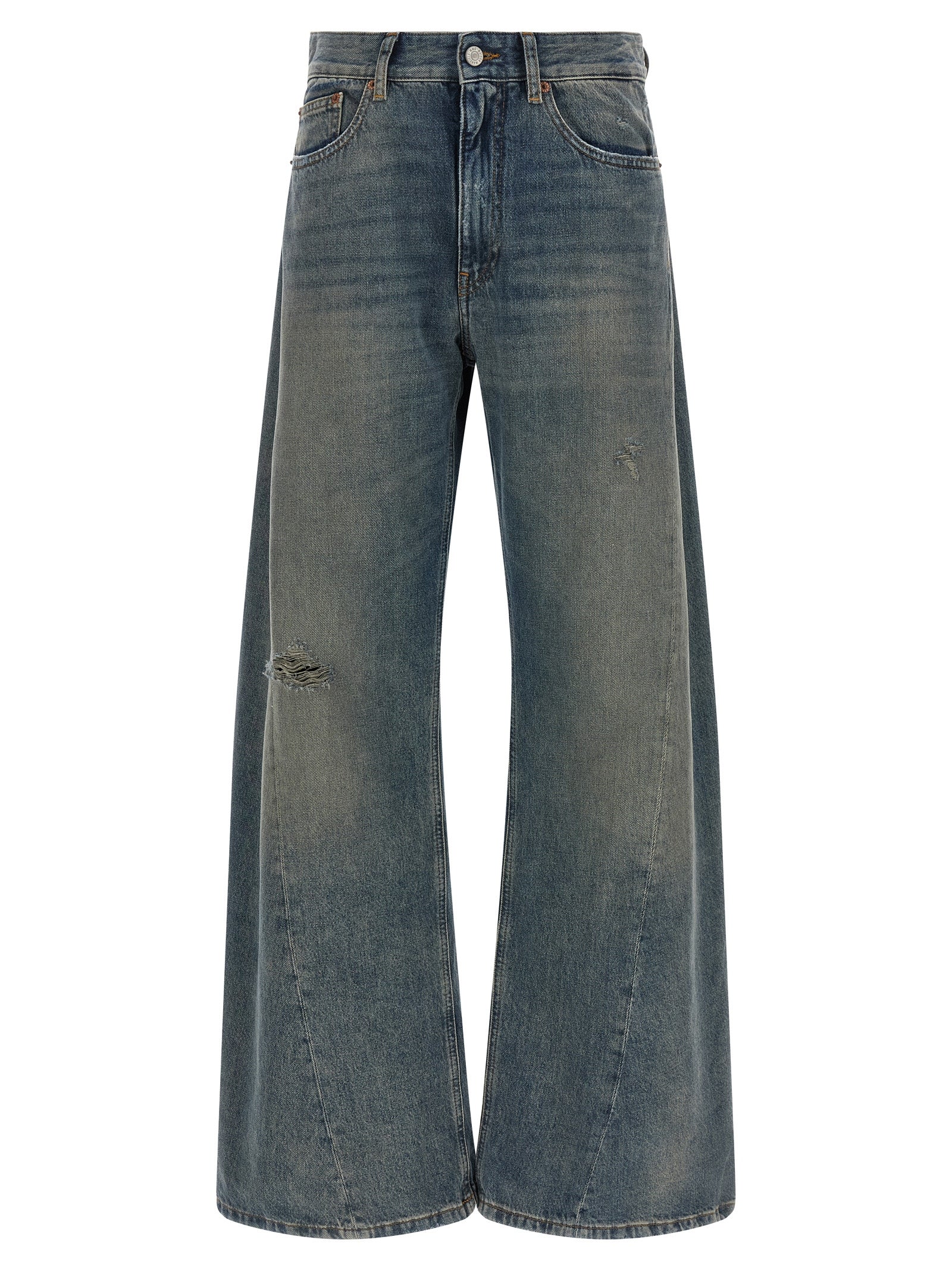 MM6 Maison Margiela Blaue Baumwolljeans Denim