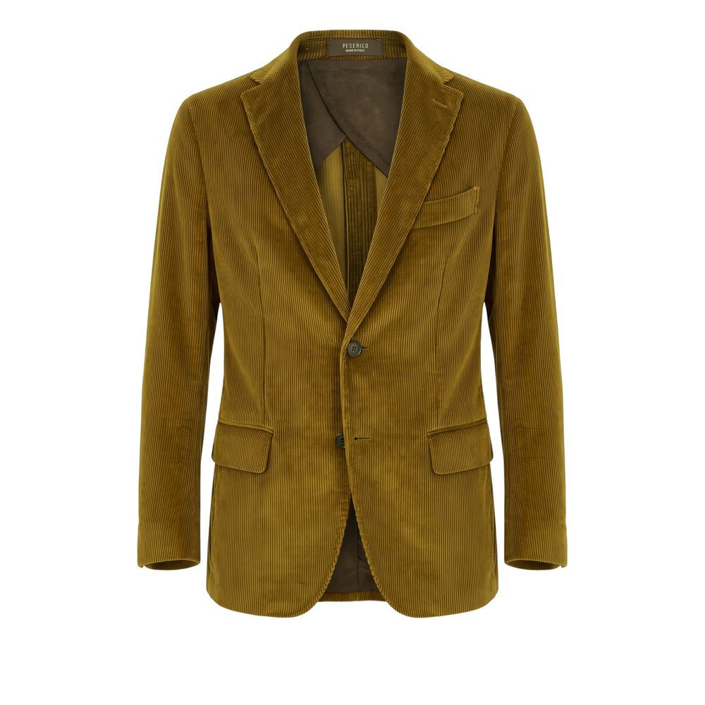 Peserico Grüne Baumwolljacke für Herren