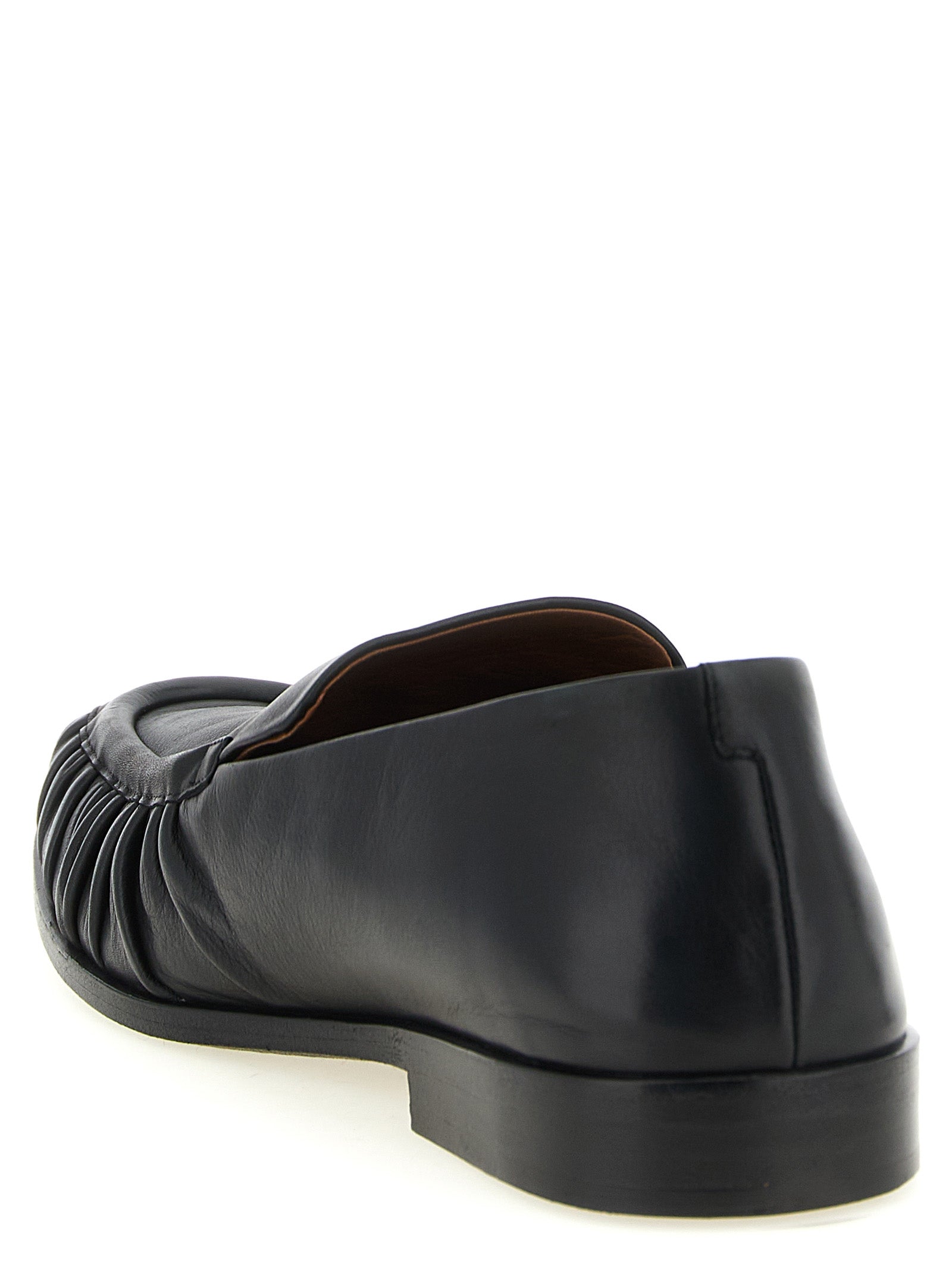 Marsell Schwarze Loafer aus Kalbsleder zum Hineinschlüpfen