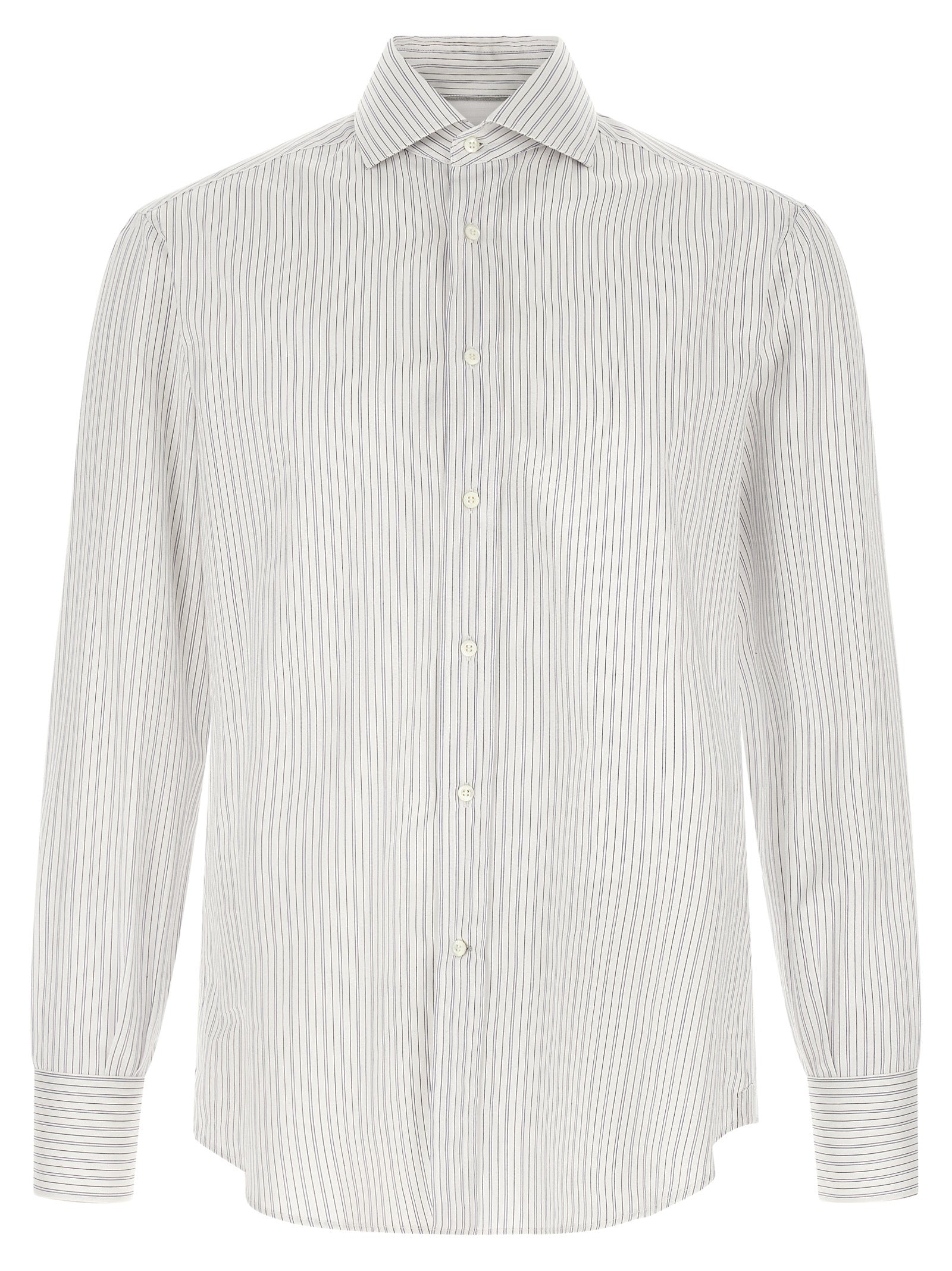 Brunello Cucinelli Blaue Baumwollbluse