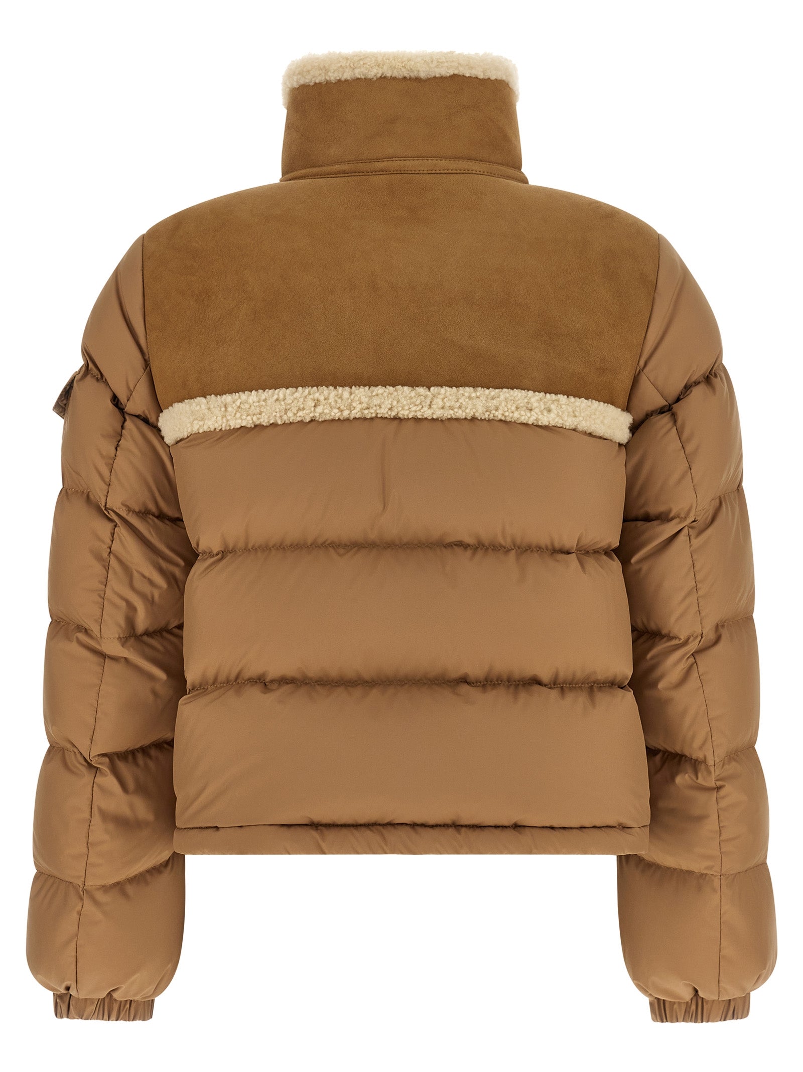 Moncler Beiger Wollmantel