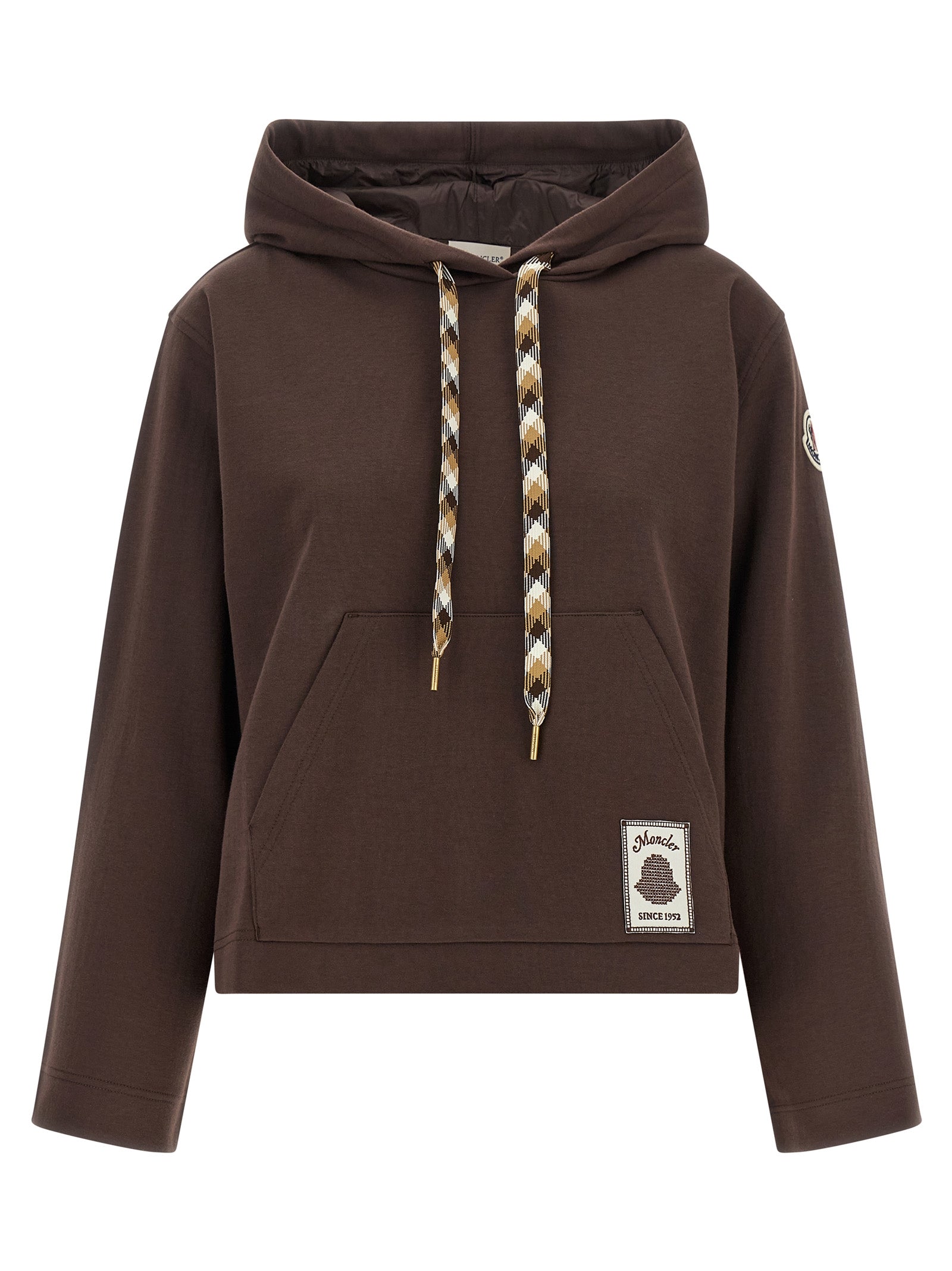 Moncler Brauner Baumwoll-Sweatshirt