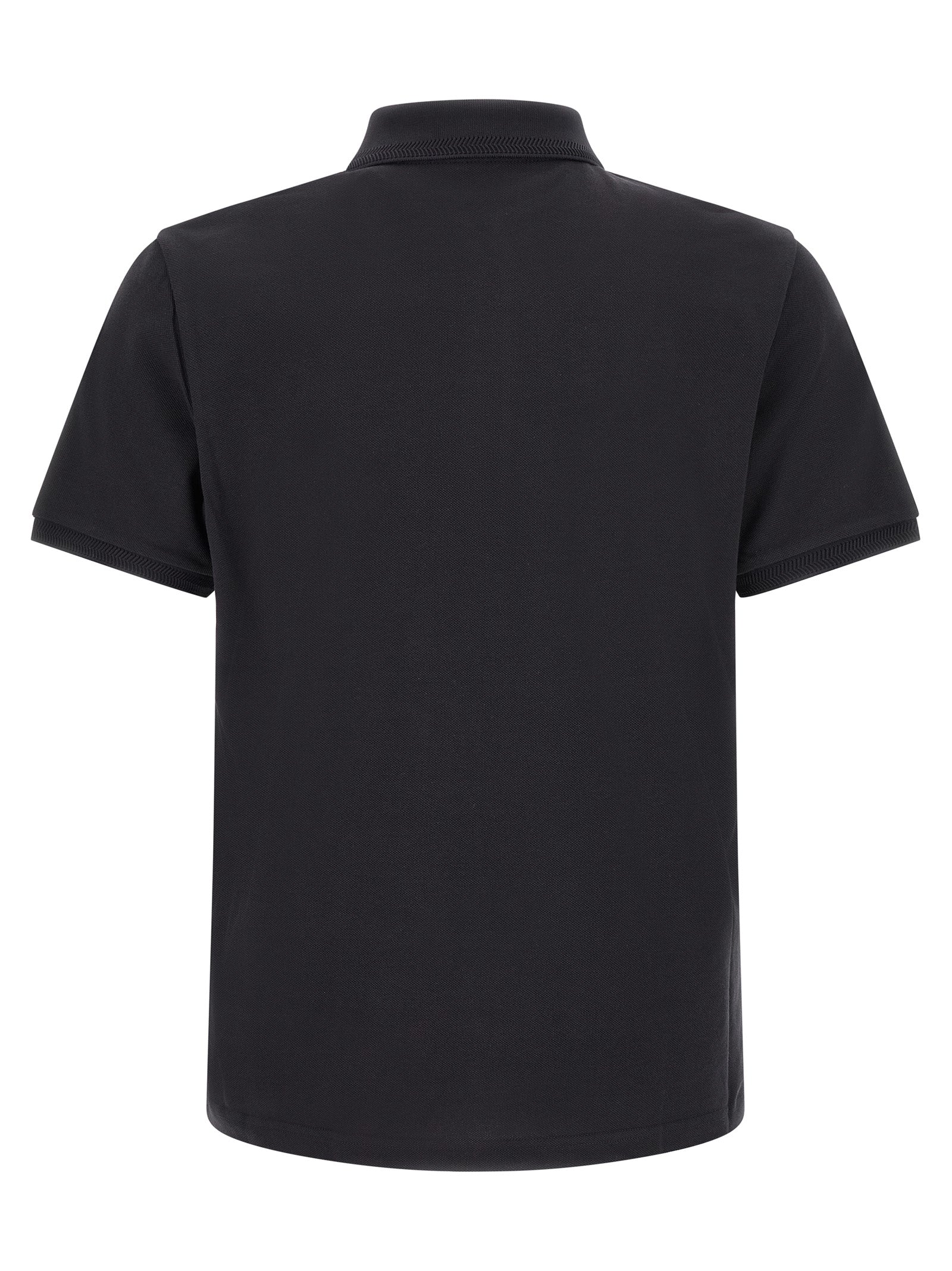 Moncler Blaues Baumwoll-Polohemd