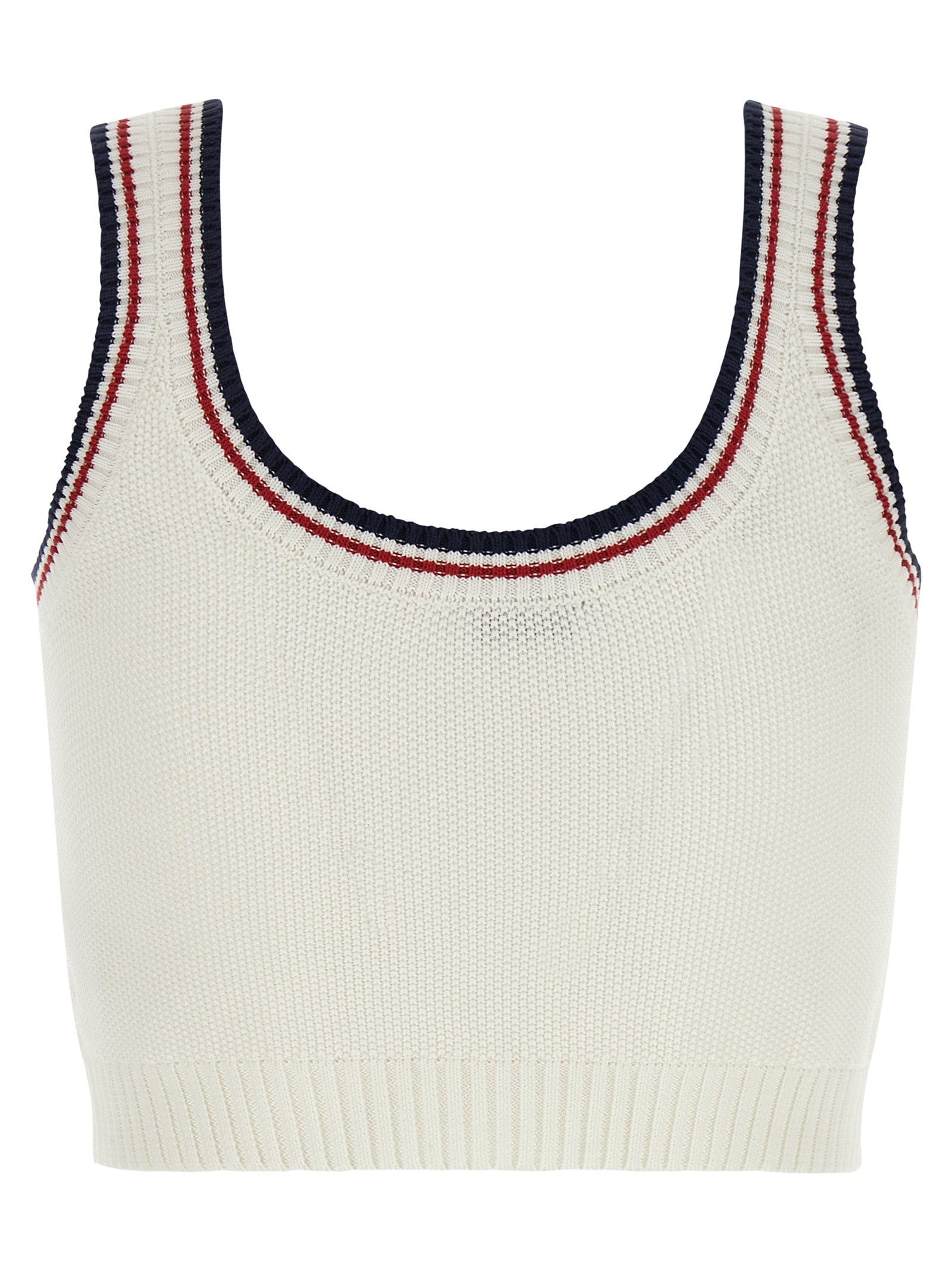 Brunello Cucinelli Weißes Baumwoll-Top