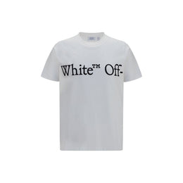 Off-White Weißes Baumwoll-T-Shirt