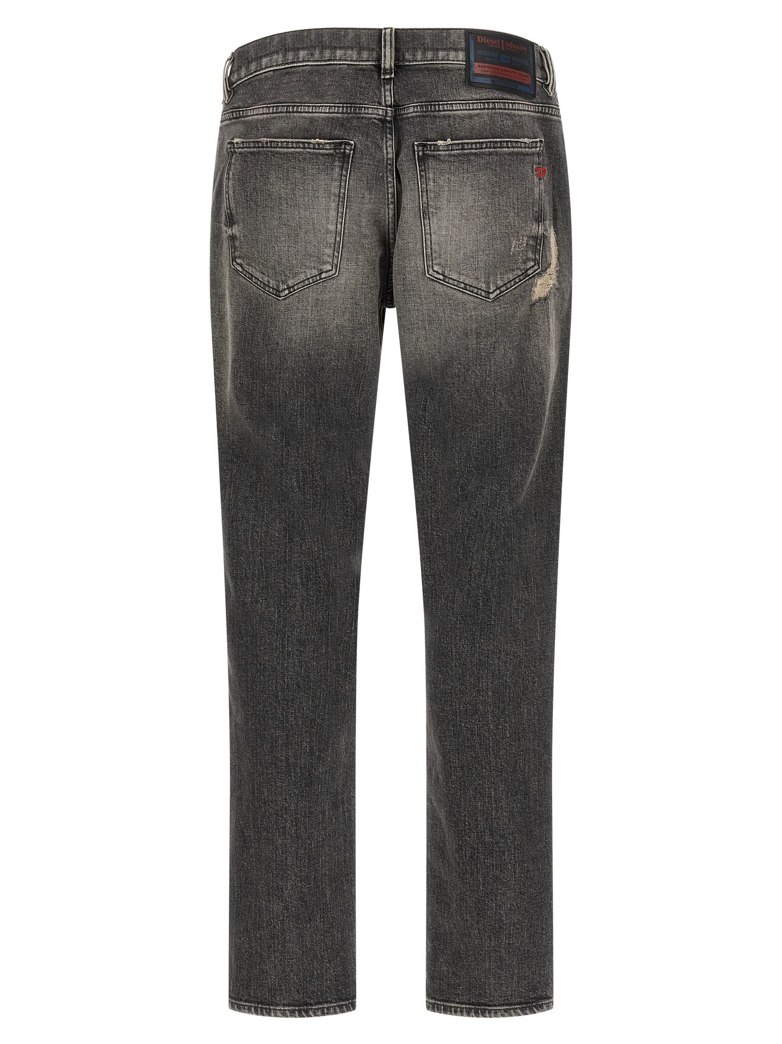 Diesel Graue Skinny Jeans aus Baumwolle
