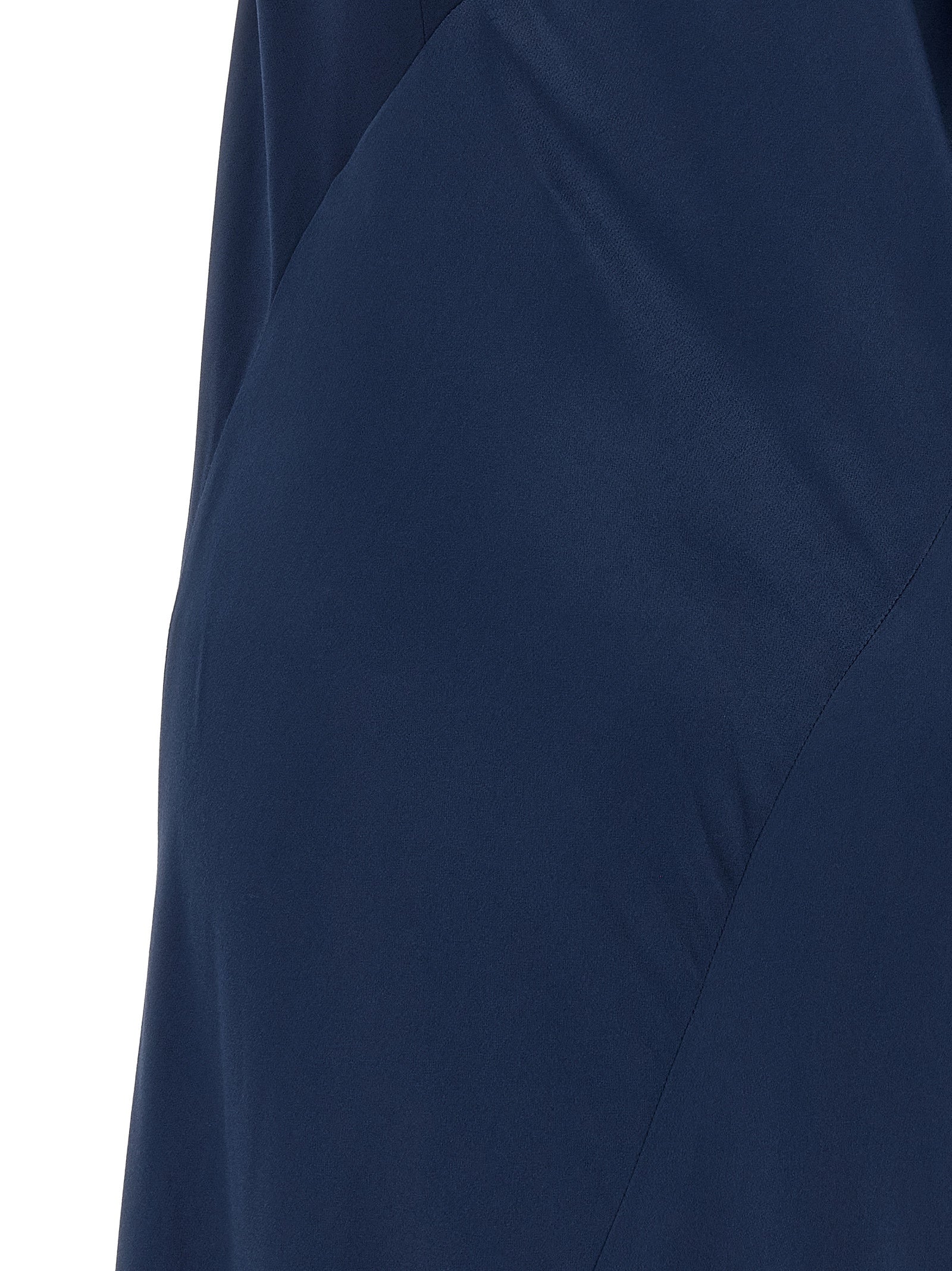 Alberta Ferretti Blaues Viskose-Maxikleid