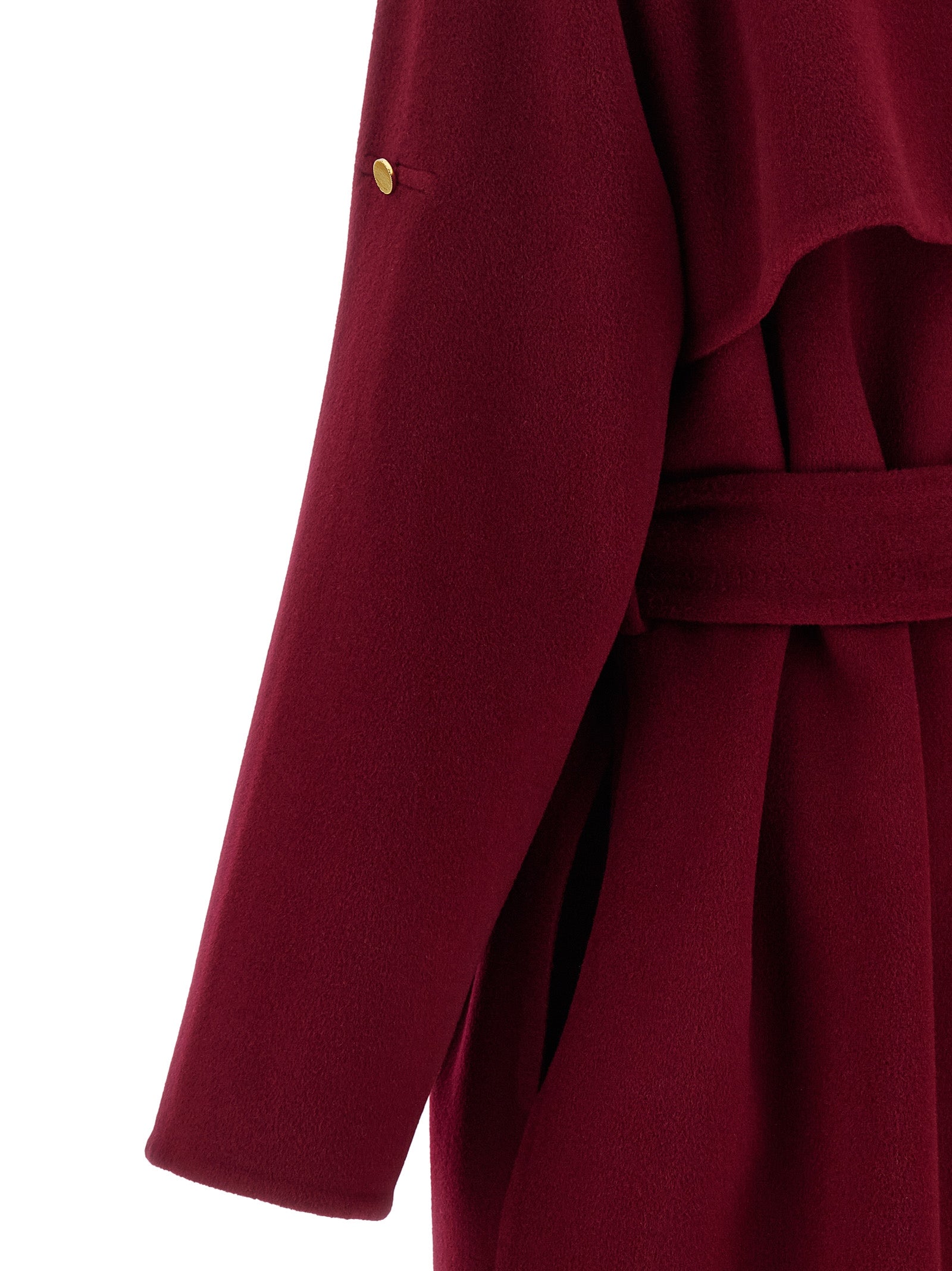 Alberta Ferretti Mehrfarbiger Wollmantel