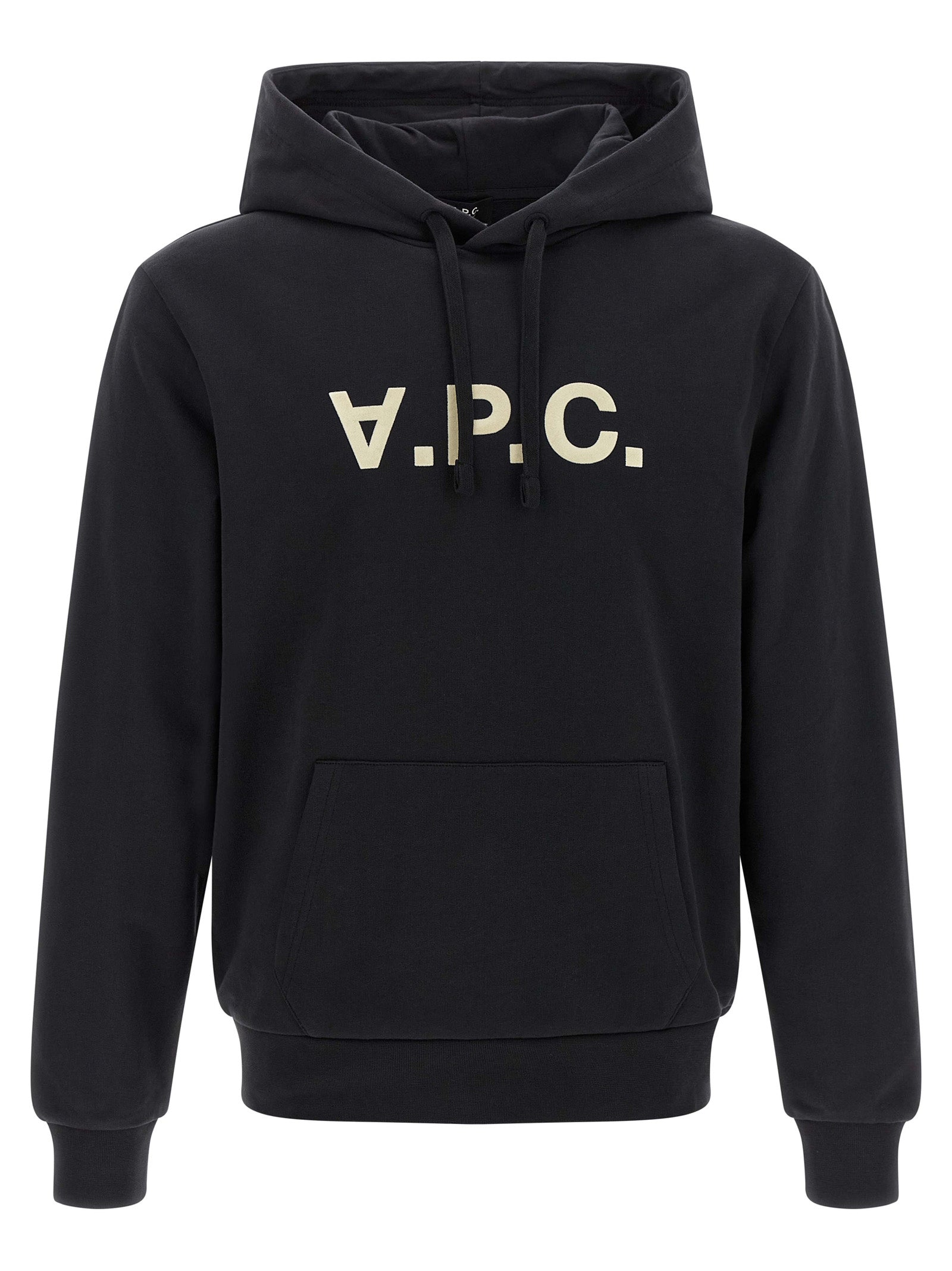 A.P.C. Schwarzer Baumwoll-Hoodie