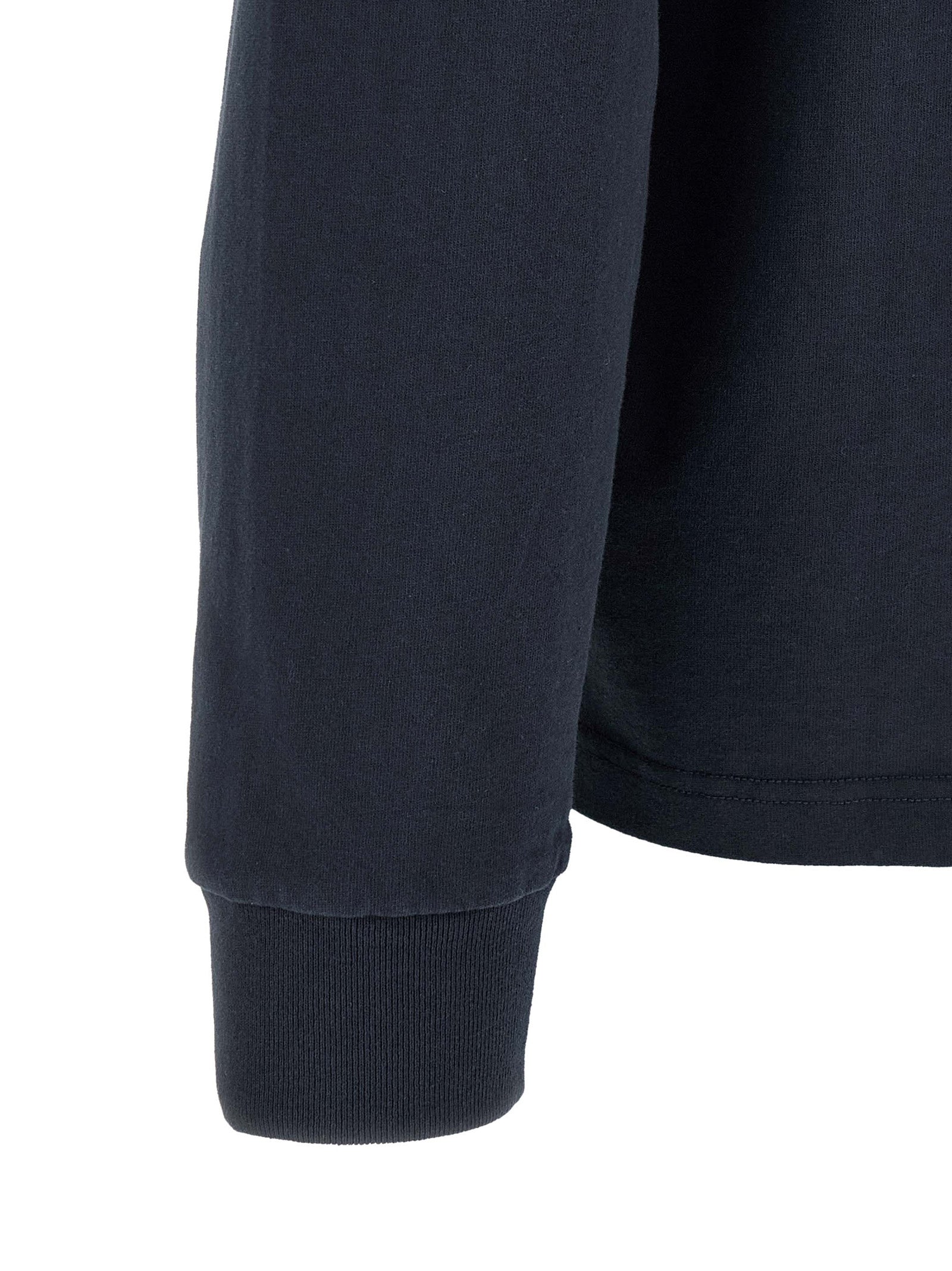 A.P.C. Blaues Baumwoll-Polohemd