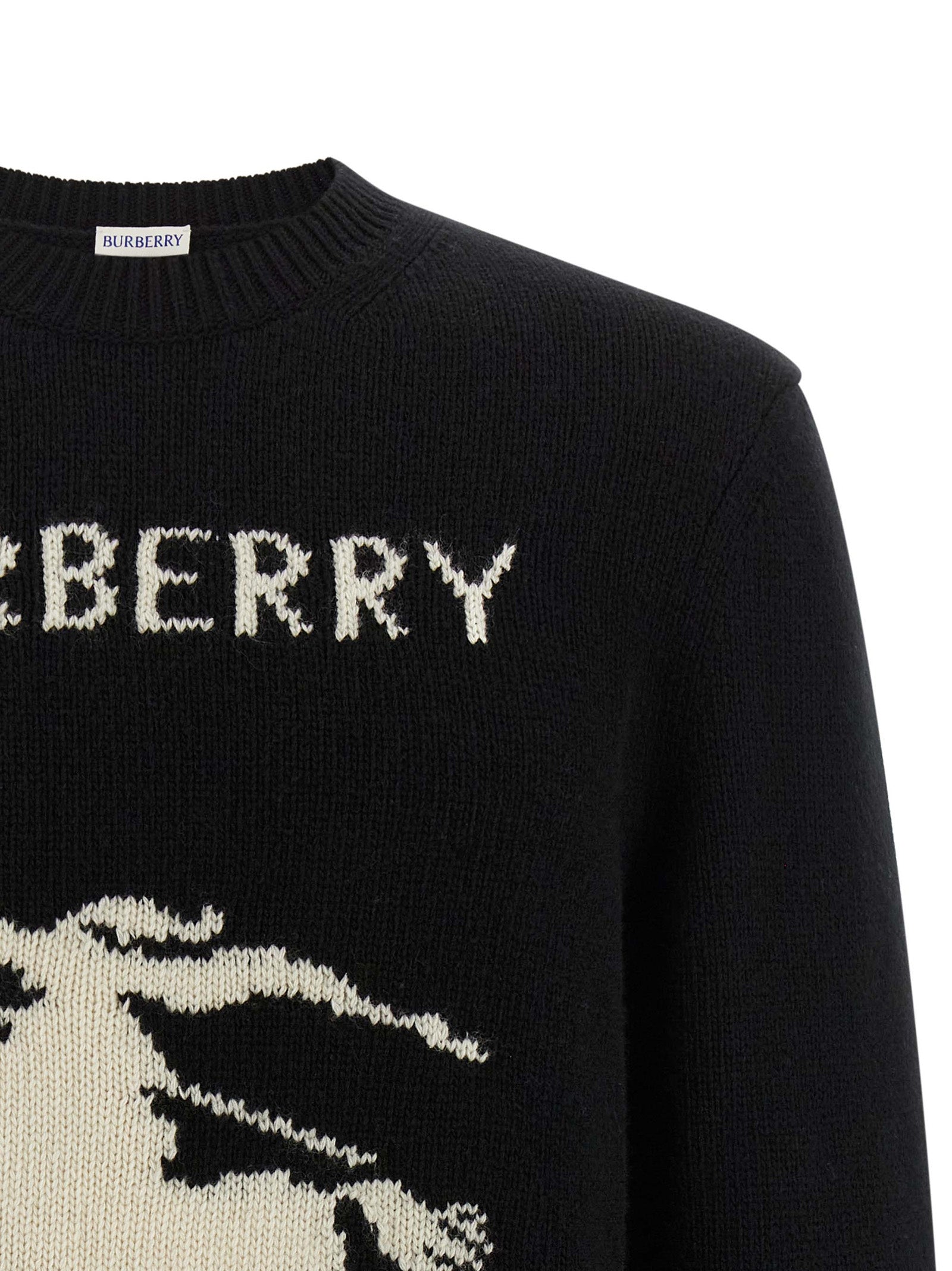 Burberry Schwarzer Wollcardigan