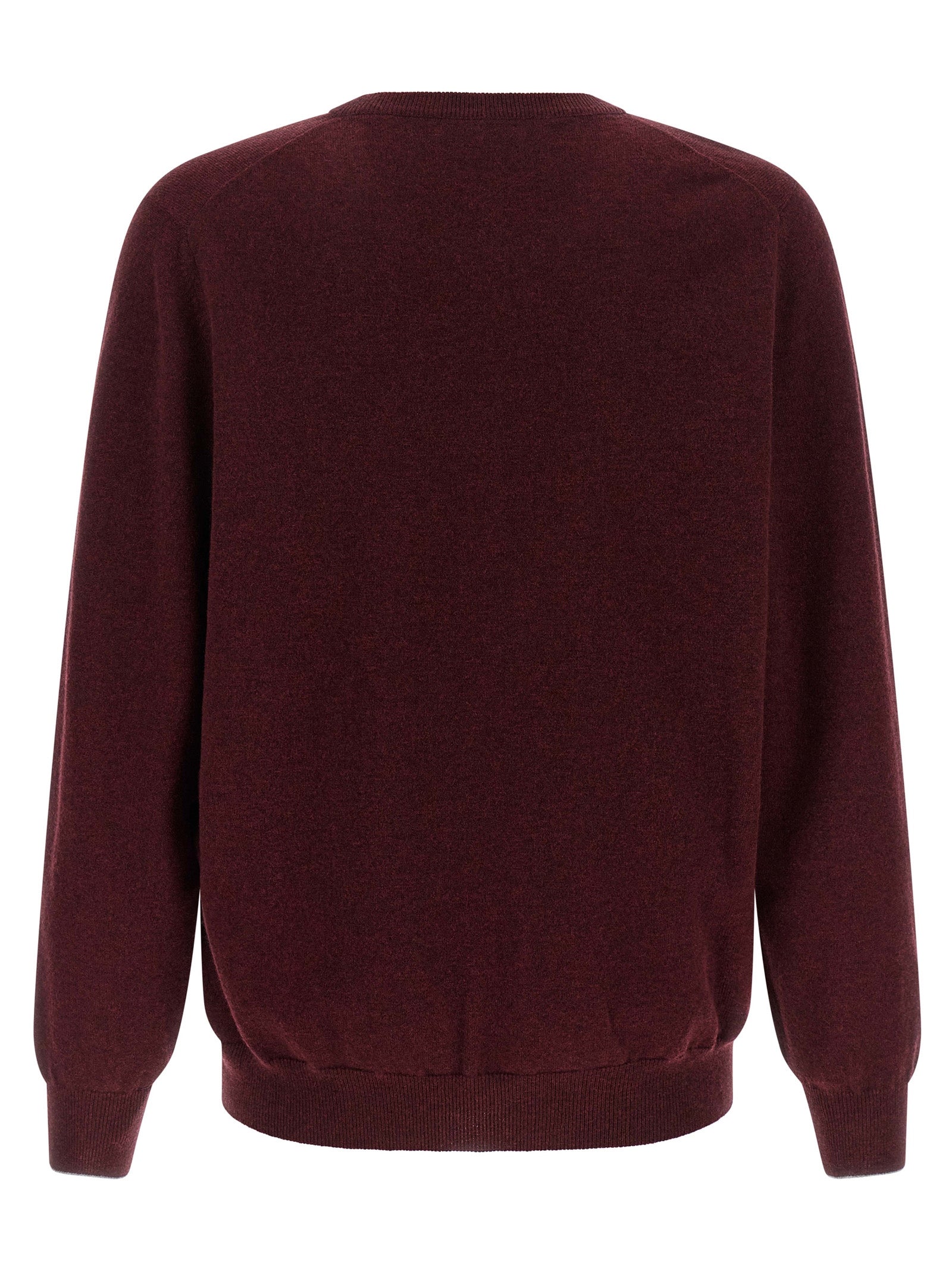 Brunello Cucinelli Kaschmir-Strickjacke in Bordeaux
