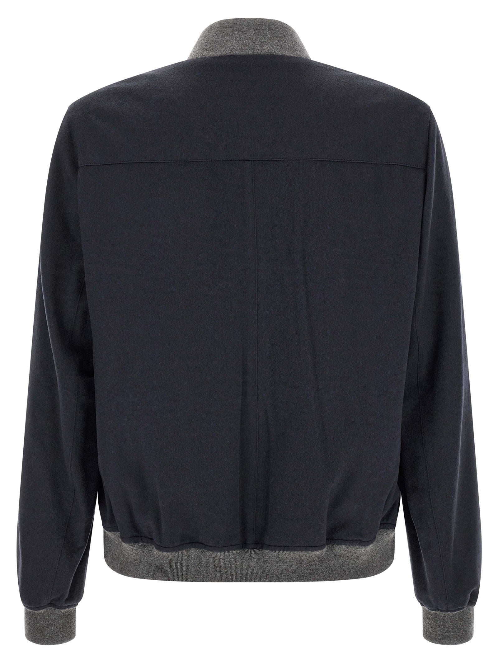 Brunello Cucinelli Blauer Kaschmir-Bomber