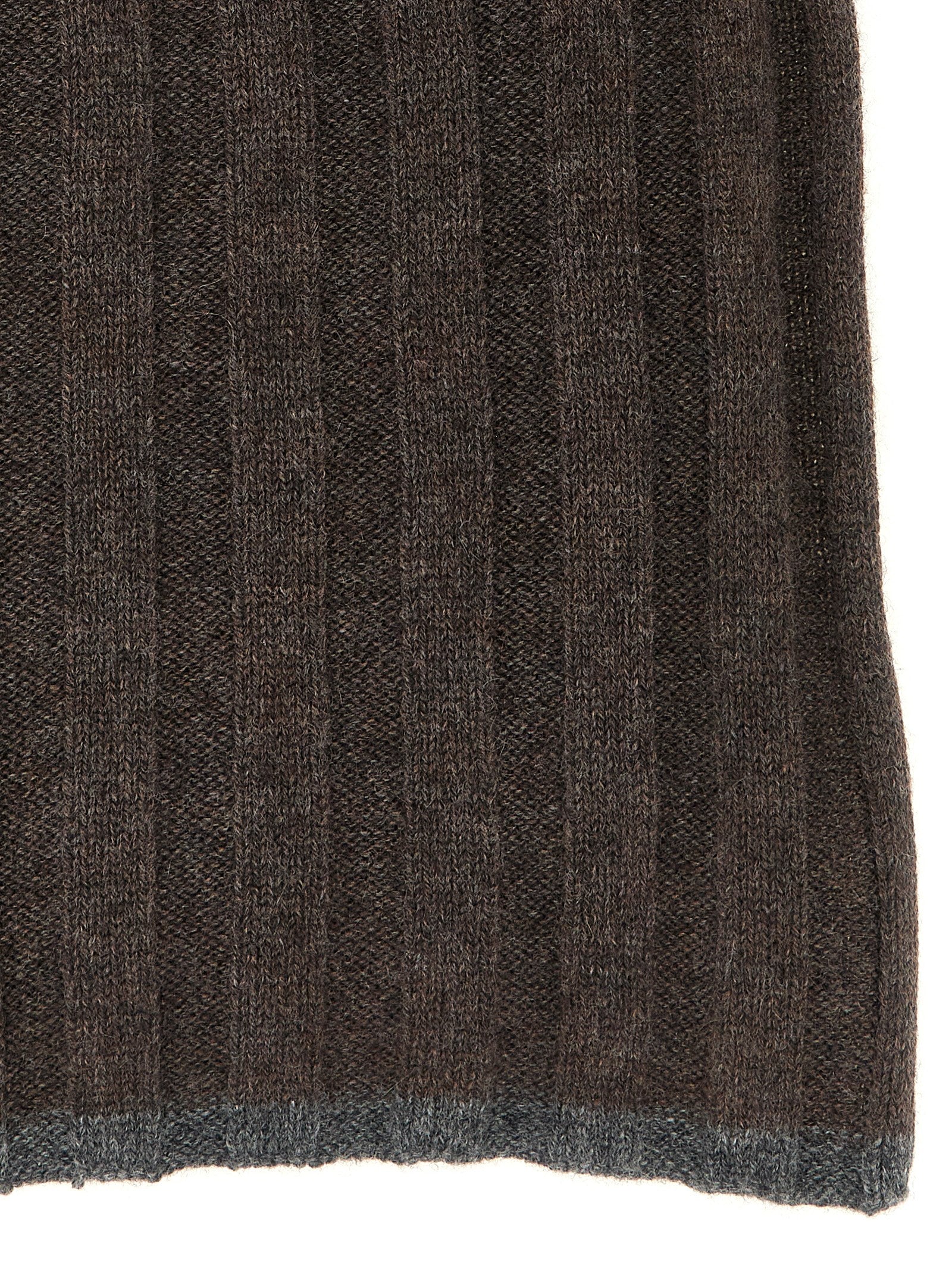 Brunello Cucinelli Brauner Kaschmirschal