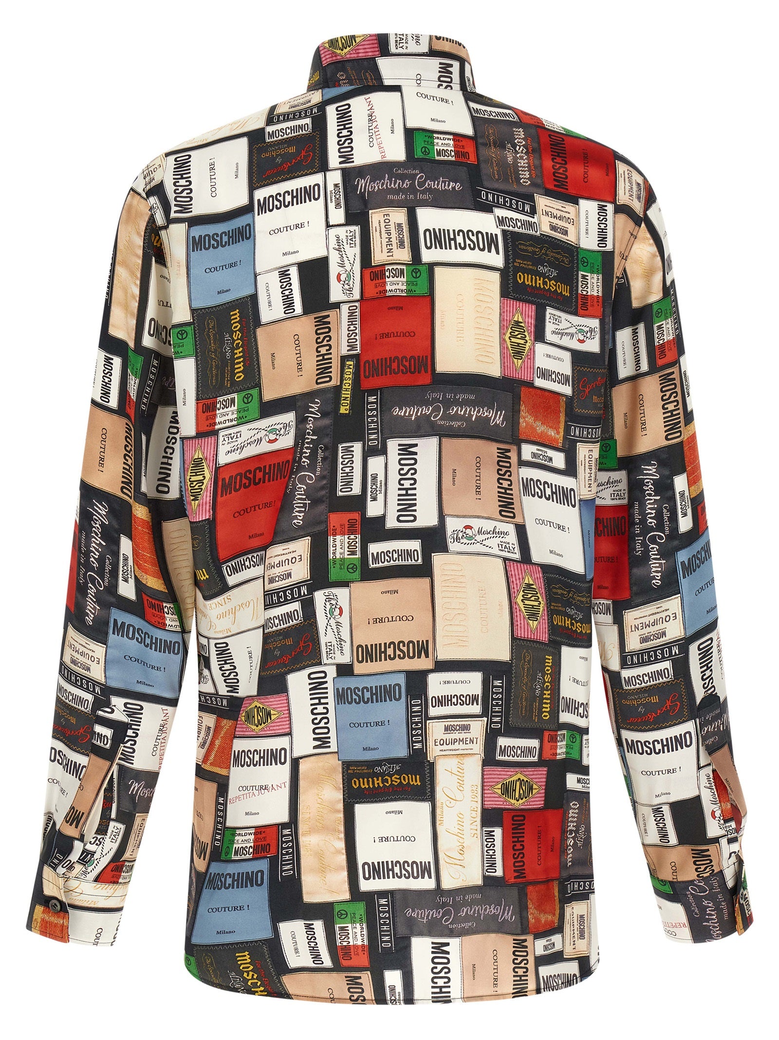 Moschino Mehrfarbige Seidenbluse