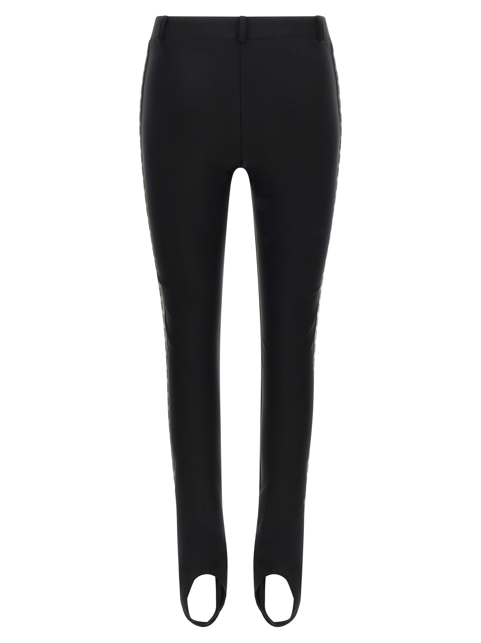 Moschino Bicolor Polyamid-Leggings
