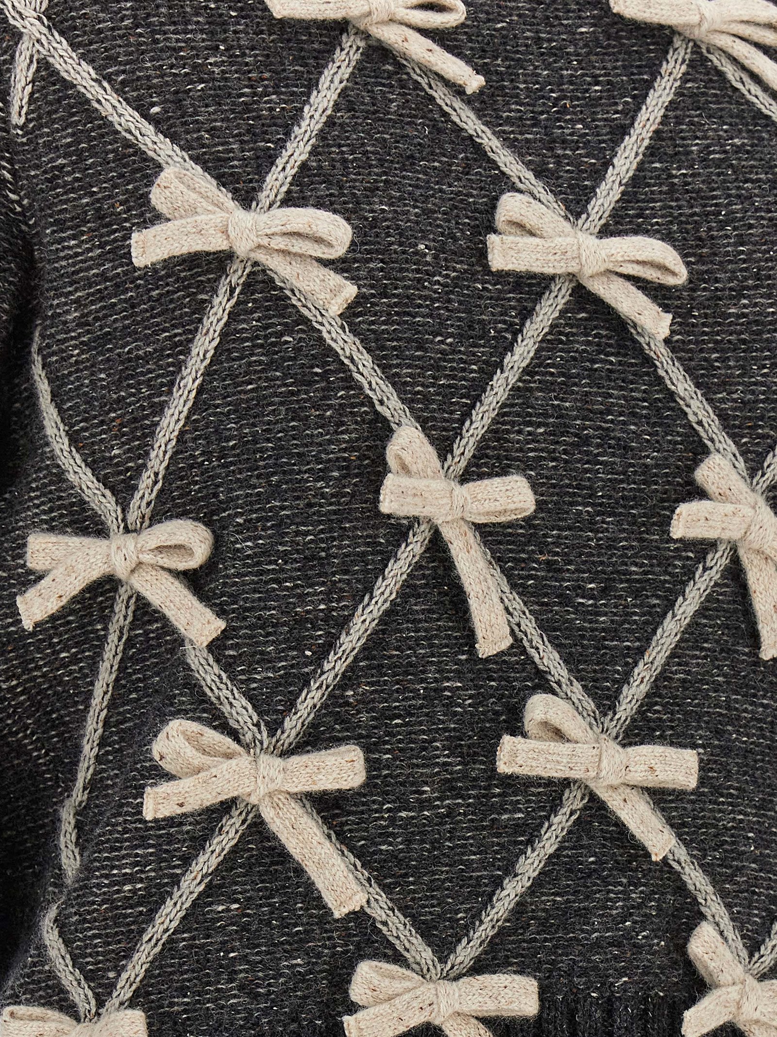 Moschino Grauer Wollcardigan