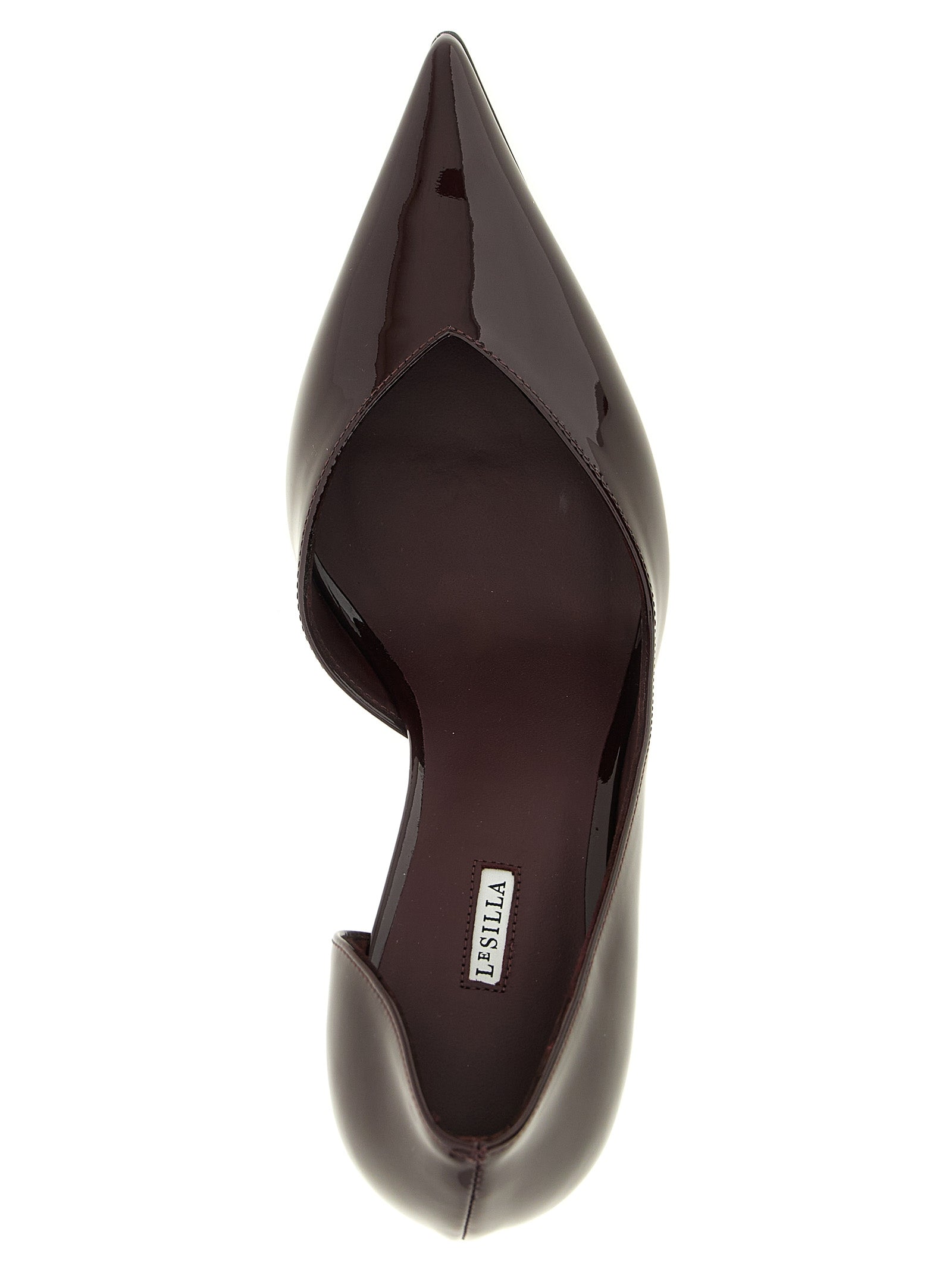 LE SILLA Mehrfarbige Pumps aus Kalbsleder mit hohem Absatz