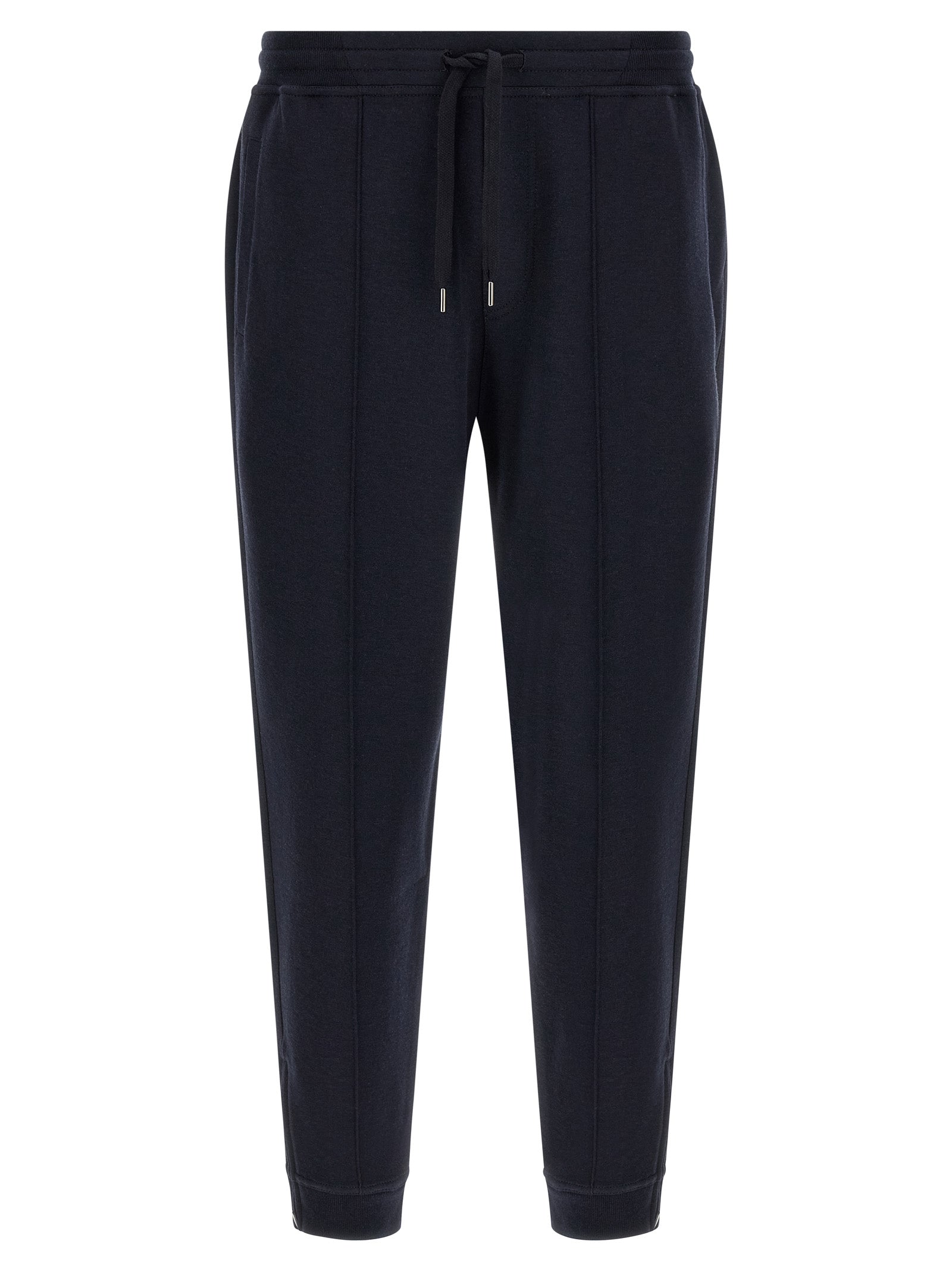 Brunello Cucinelli Blaue Baumwoll-Jogginghose (Trainingshose)