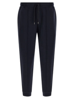 Brunello Cucinelli Blaue Baumwoll-Jogginghose (Trainingshose)