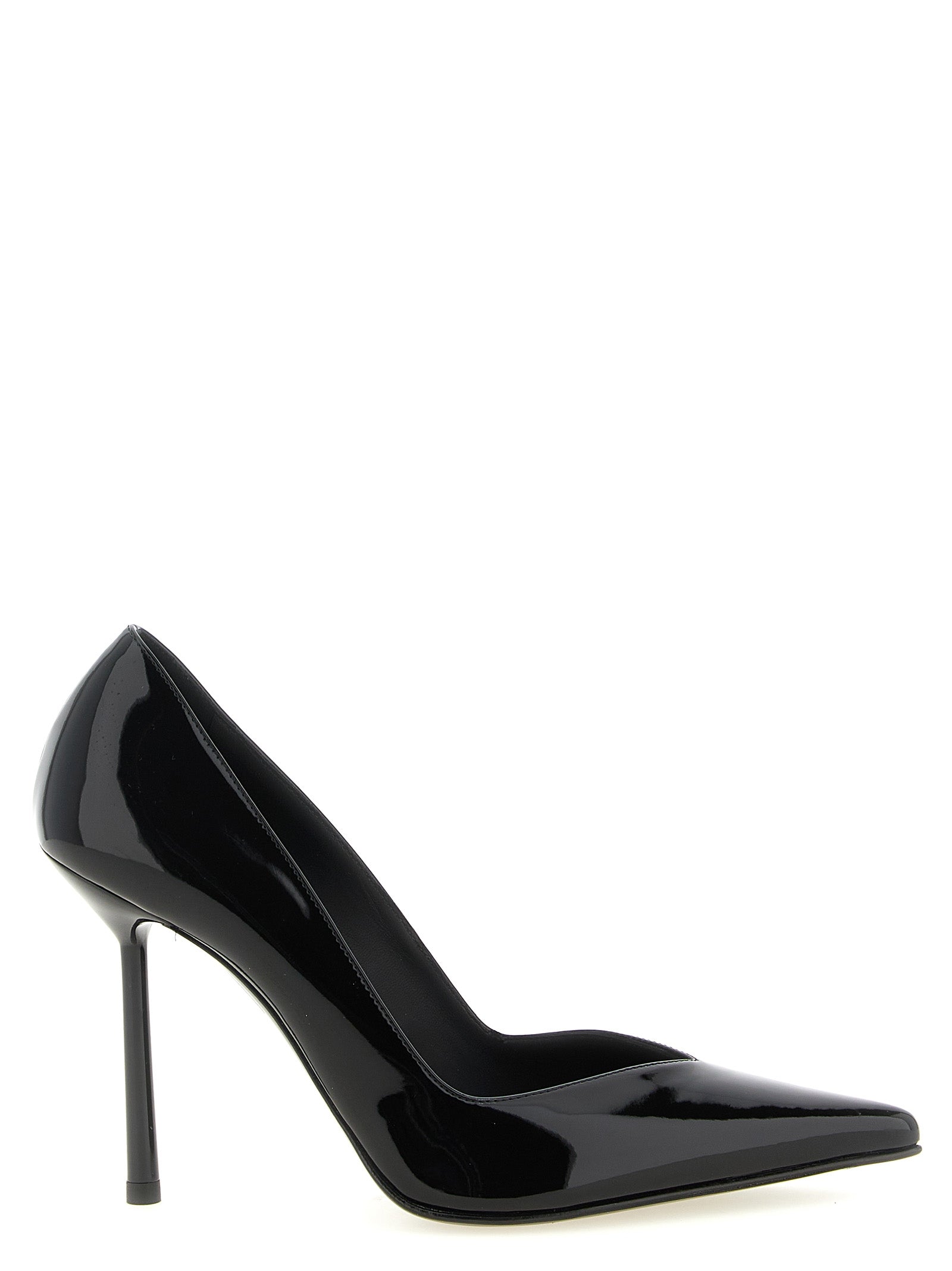 LE SILLA Schwarze High Heel Pumps aus Polyethylen