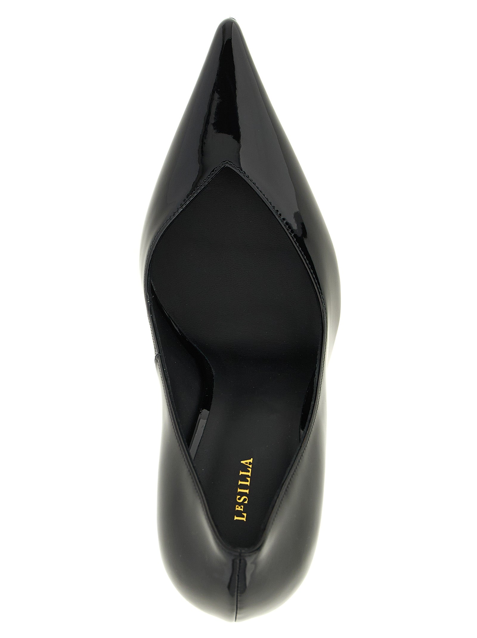 LE SILLA Schwarze High Heel Pumps aus Polyethylen