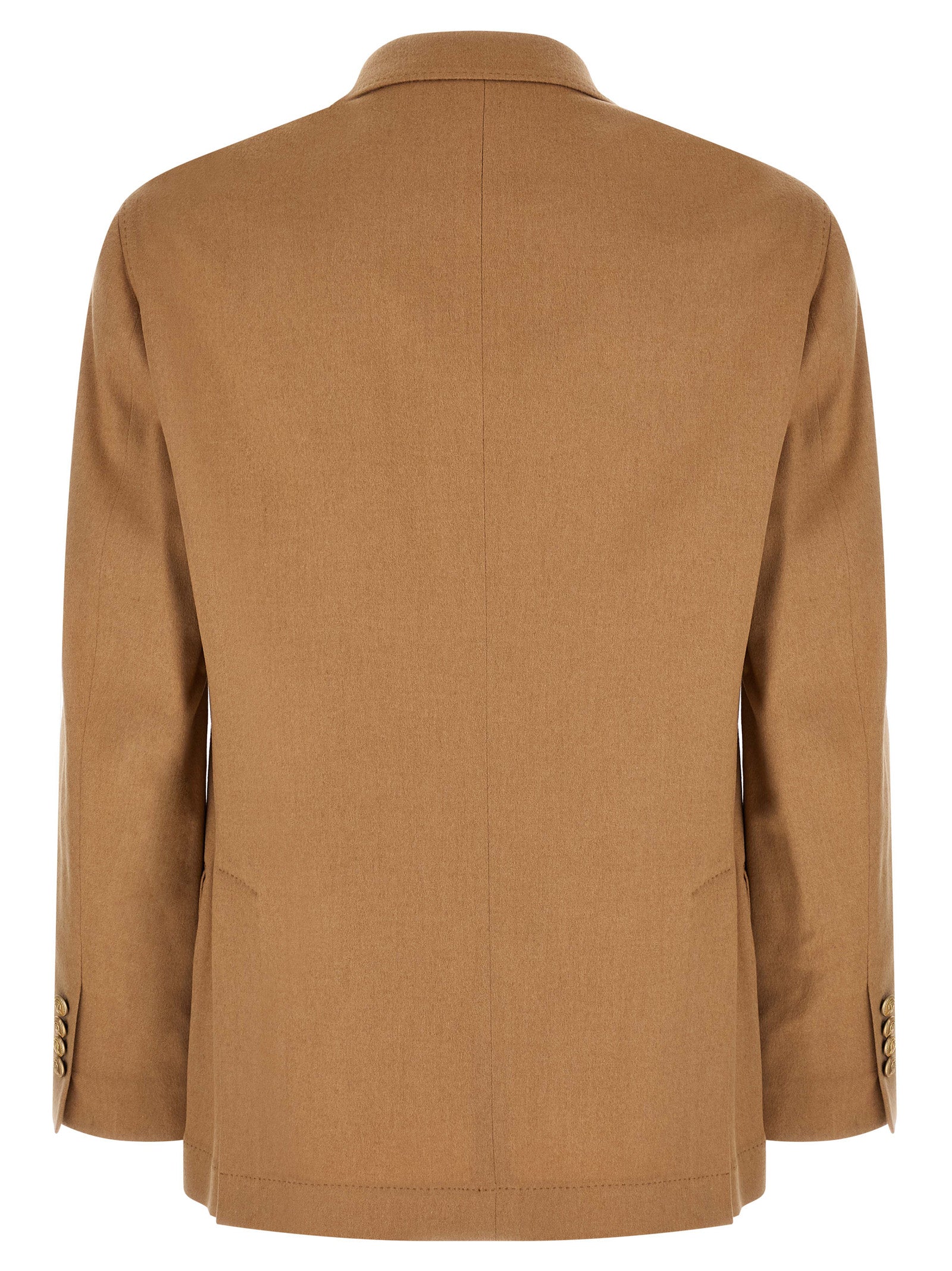 Brunello Cucinelli Beige Kamelhaar Sakko