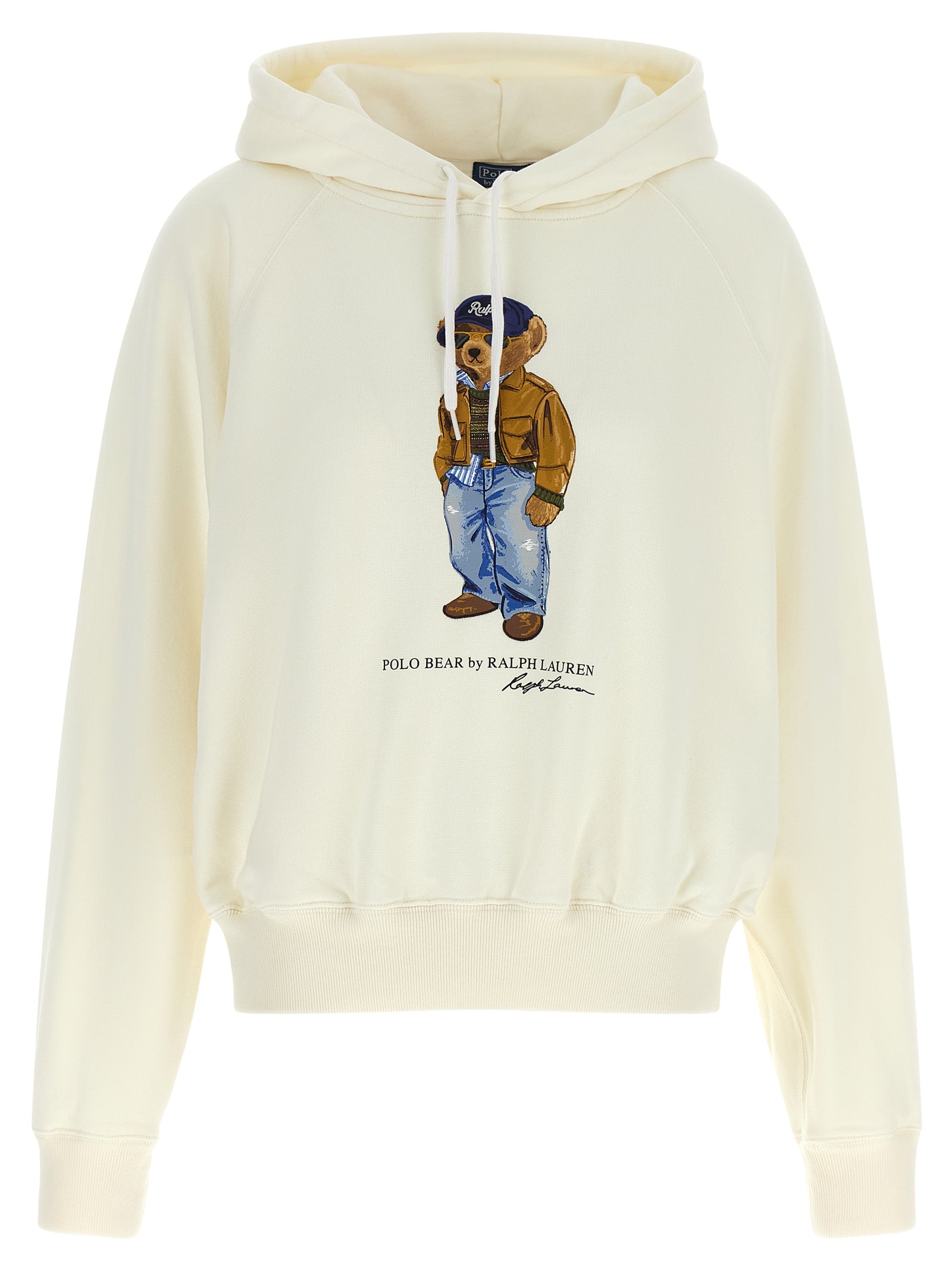 Polo Ralph Lauren Weißes Baumwoll-Sweatshirt