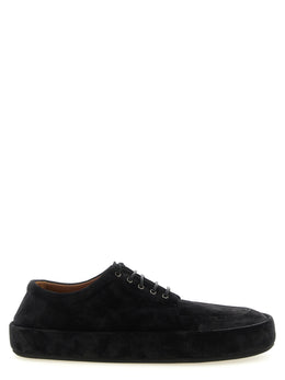 Marsell Schwarze Oxford- und Derby-Schuhe aus Kalbsleder