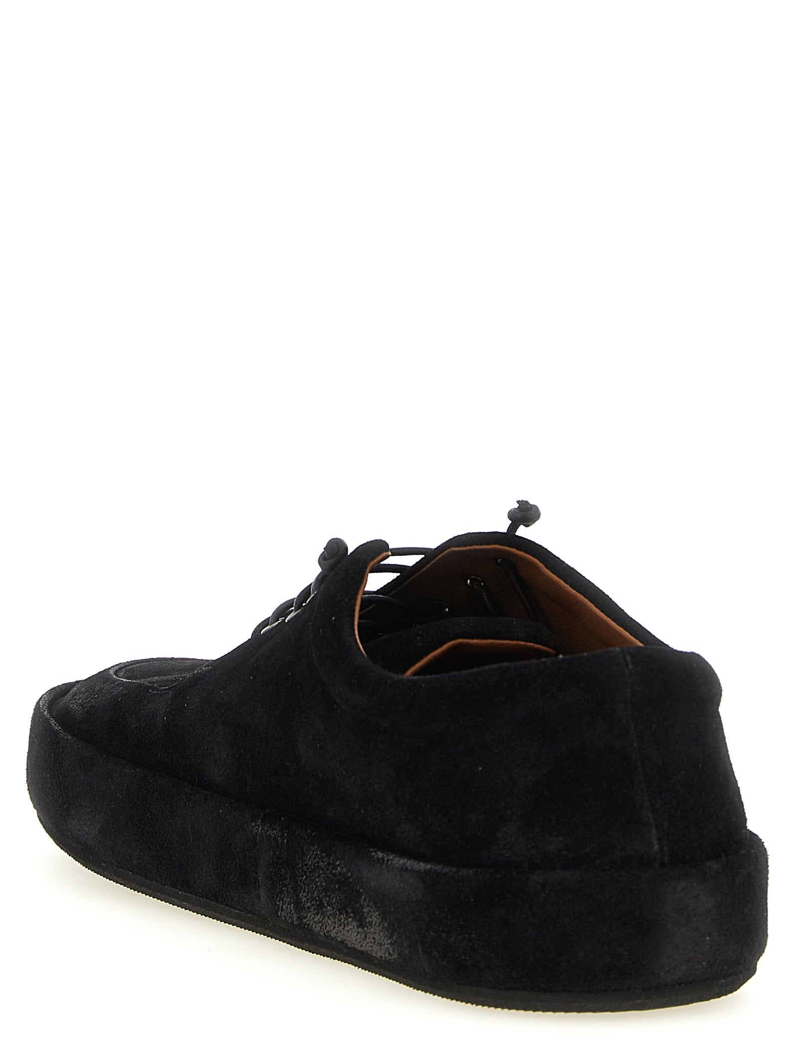 Marsell Schwarze Oxford- und Derby-Schuhe aus Kalbsleder