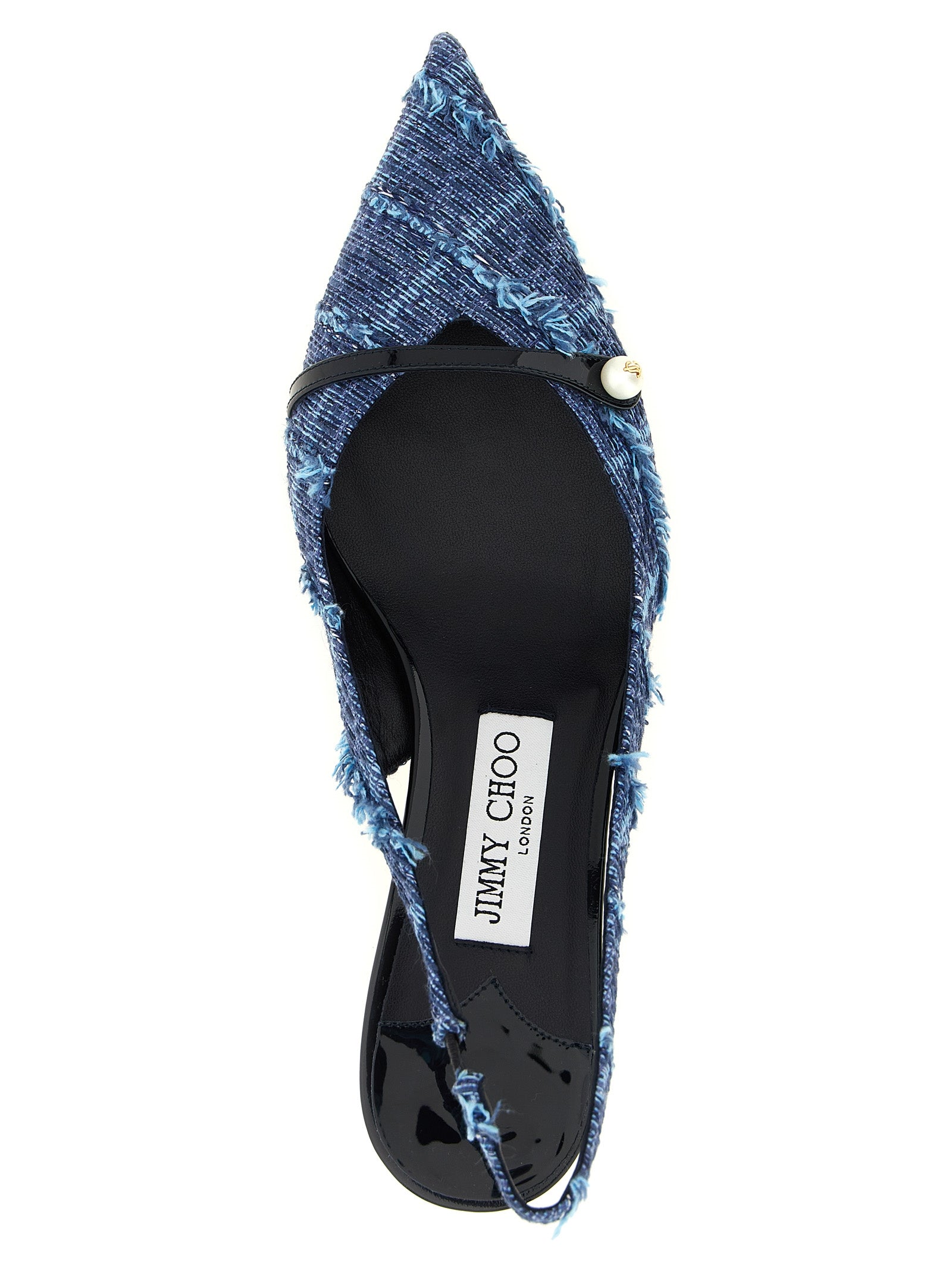 Jimmy Choo Mehrfarbige Tencel Pumps mit mittlerem Absatz