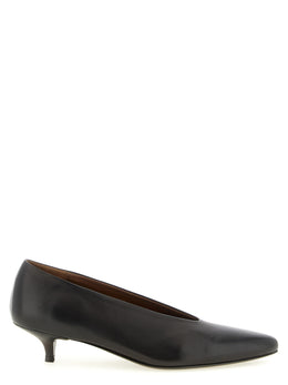 Marsell Braune Pumps aus Kalbsleder mit mittlerem Absatz