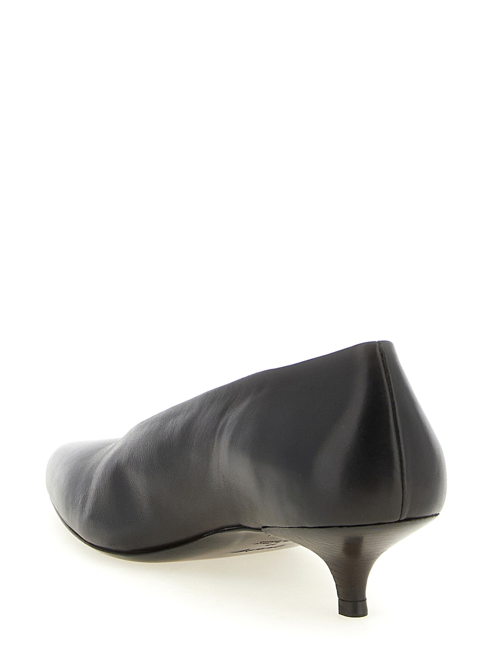 Marsell Braune Pumps aus Kalbsleder mit mittlerem Absatz
