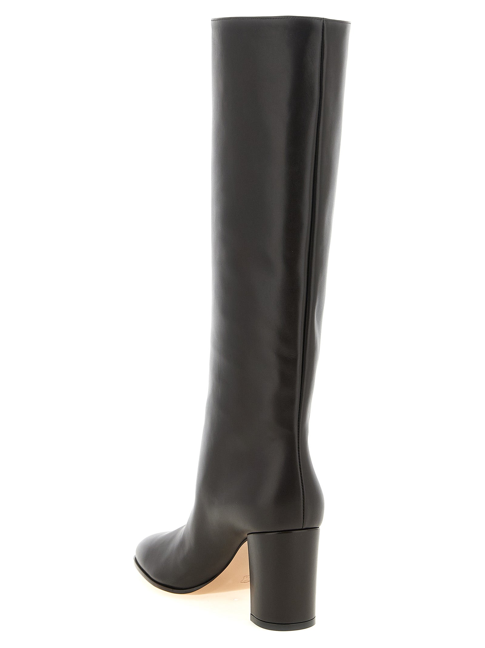 Gianvito Rossi Braun Kalbsleder Overknee-Stiefel