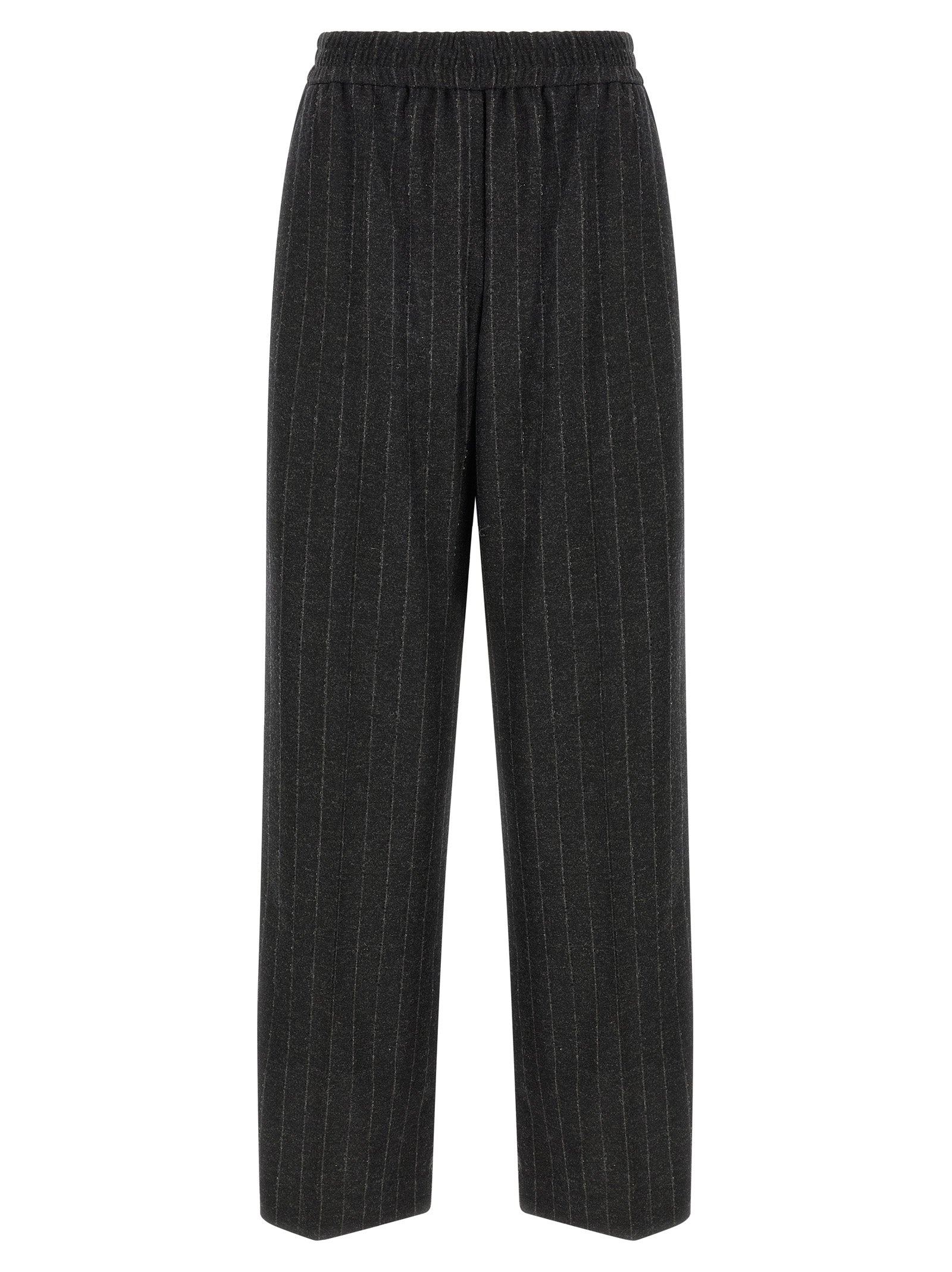 Brunello Cucinelli Graue Hose aus reiner Schurwolle