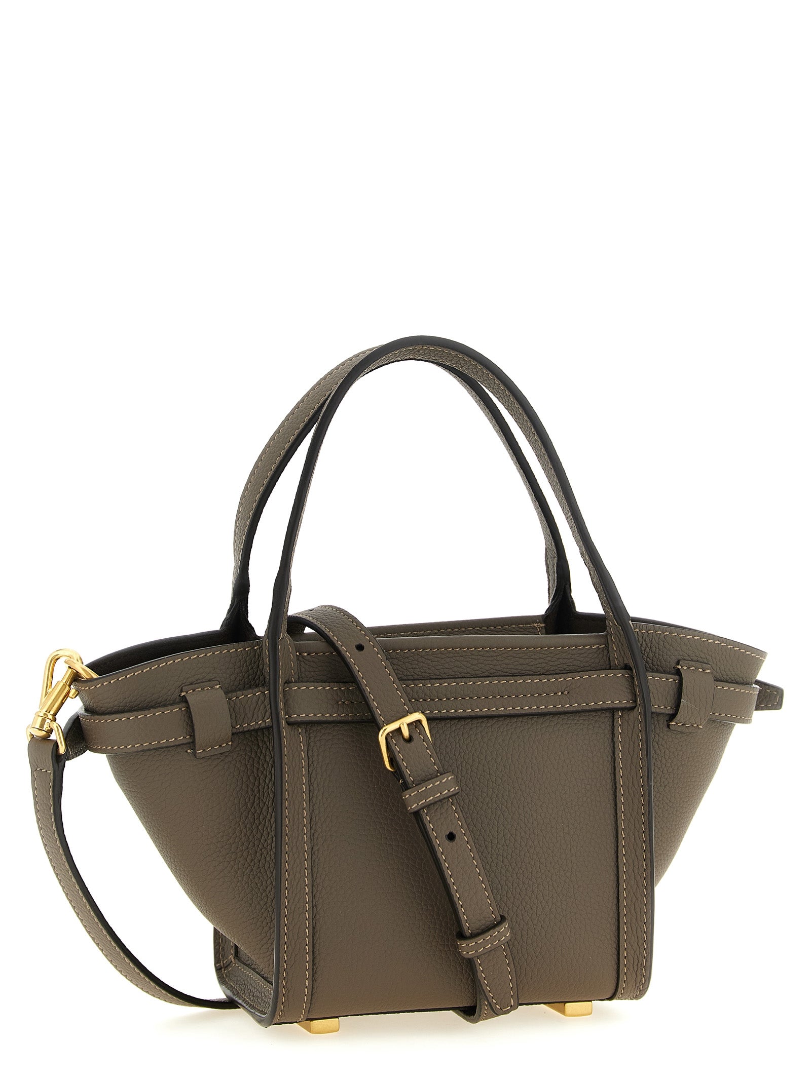 Tod's Graue Kalbsleder-Tote Bag