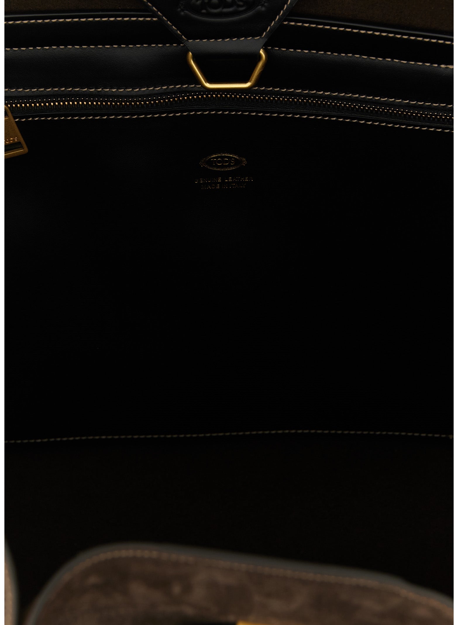 Tod's Braune Kalbsleder-Tote Bag