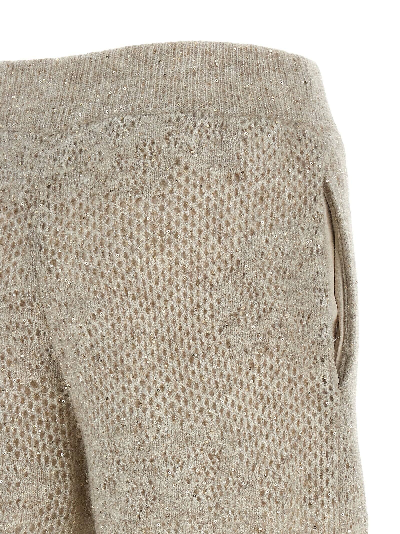 Brunello Cucinelli Beige Nylon-Hose