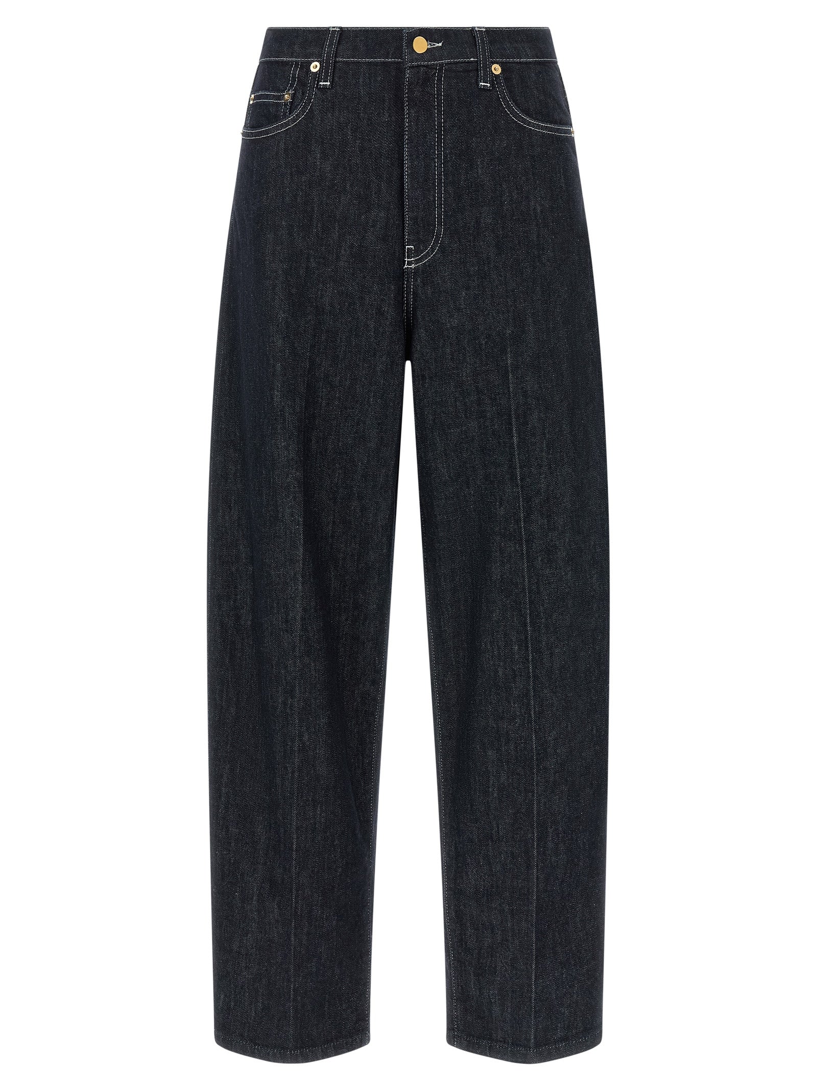Fabiana Filippi Blaue Baumwolljeans Denim