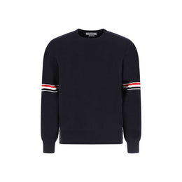 Thom Browne Blauer Baumwoll-Sweatshirt