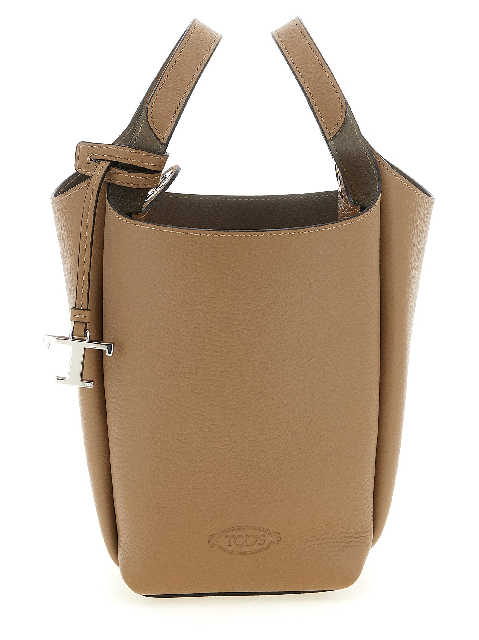 Tod's Braune Kalbsleder-Handtasche