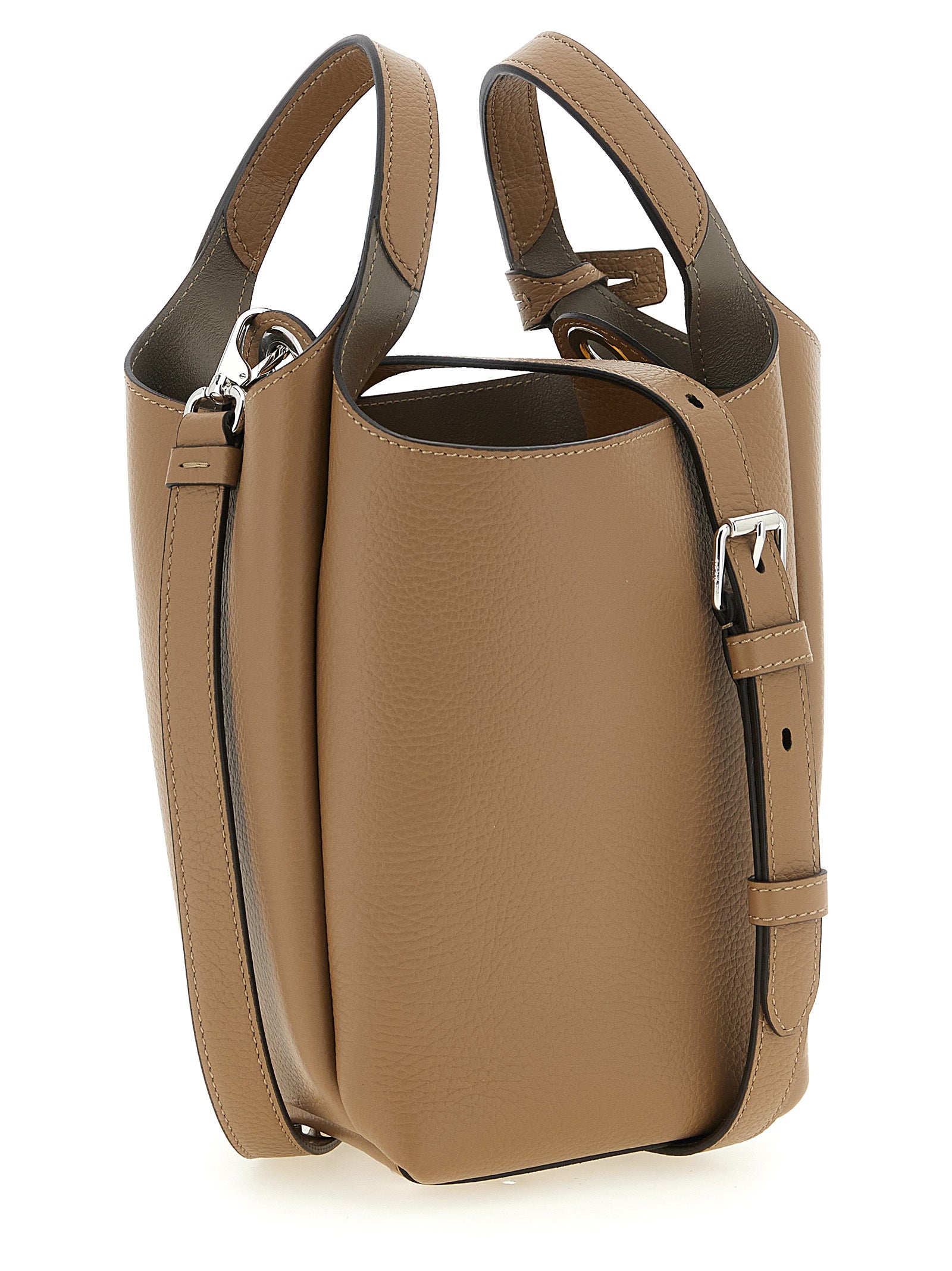 Tod's Braune Kalbsleder-Handtasche