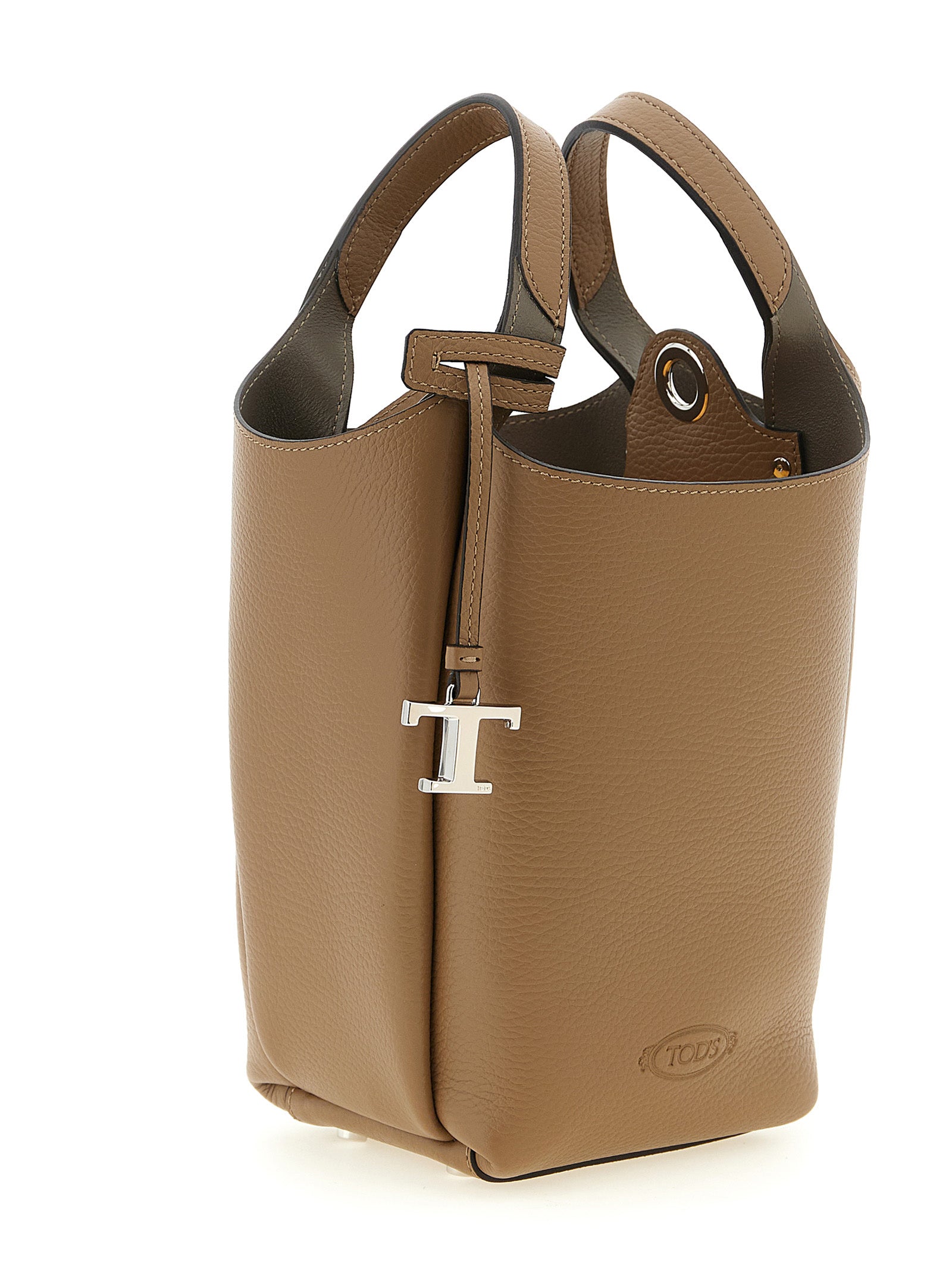 Tod's Braune Kalbsleder-Handtasche