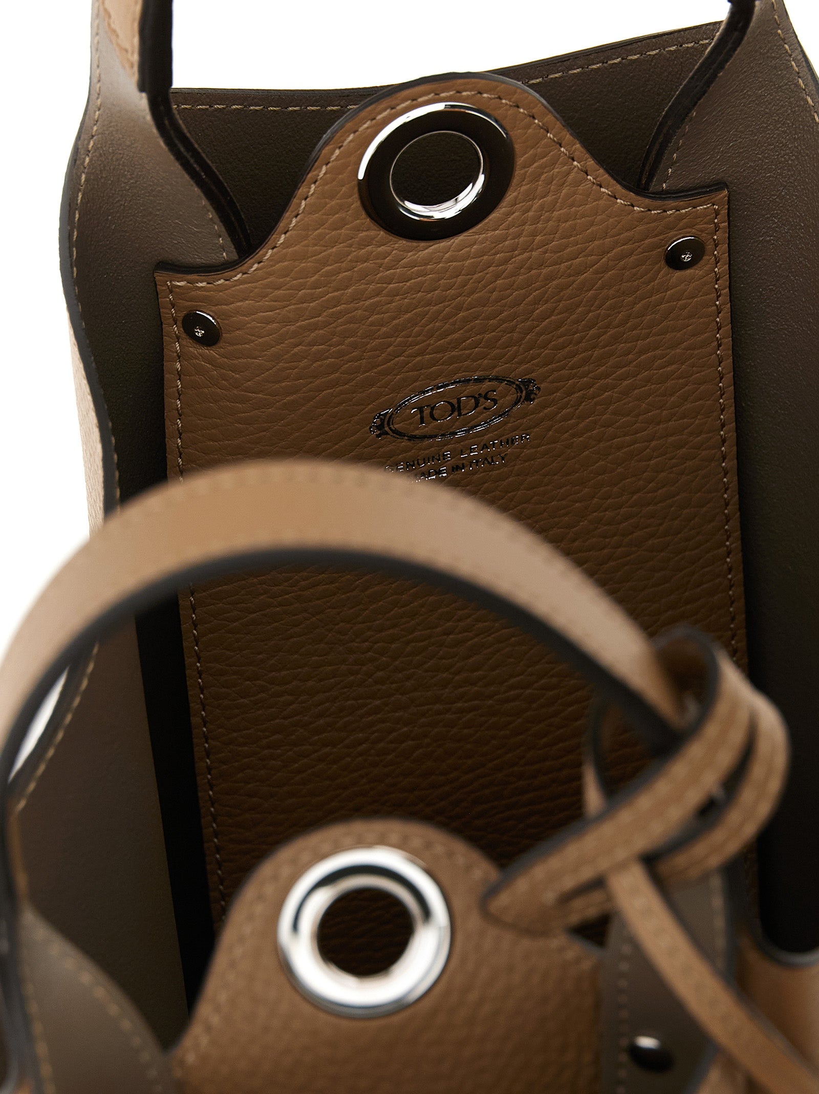 Tod's Braune Kalbsleder-Handtasche