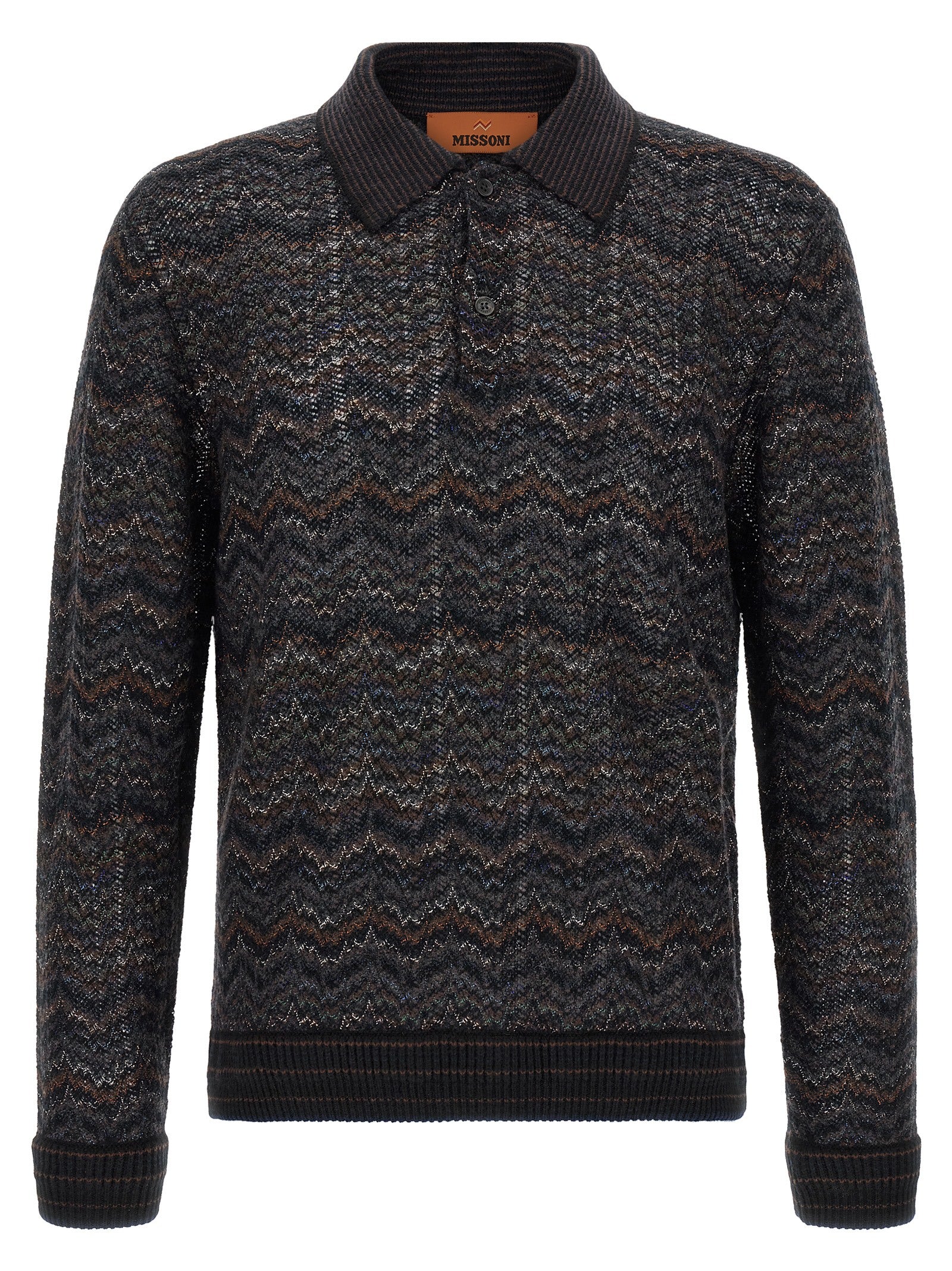 Missoni Mehrfarbige Kaschmir-Strickjacke