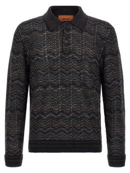 Missoni Mehrfarbige Kaschmir-Strickjacke