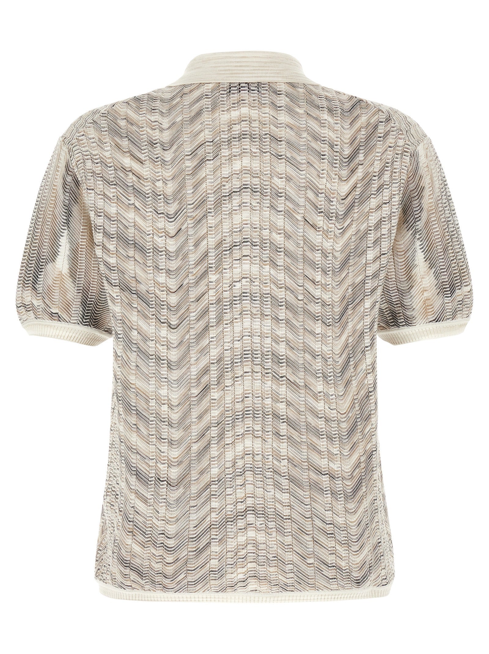 Missoni Mehrfarbige Baumwollstrickjacke