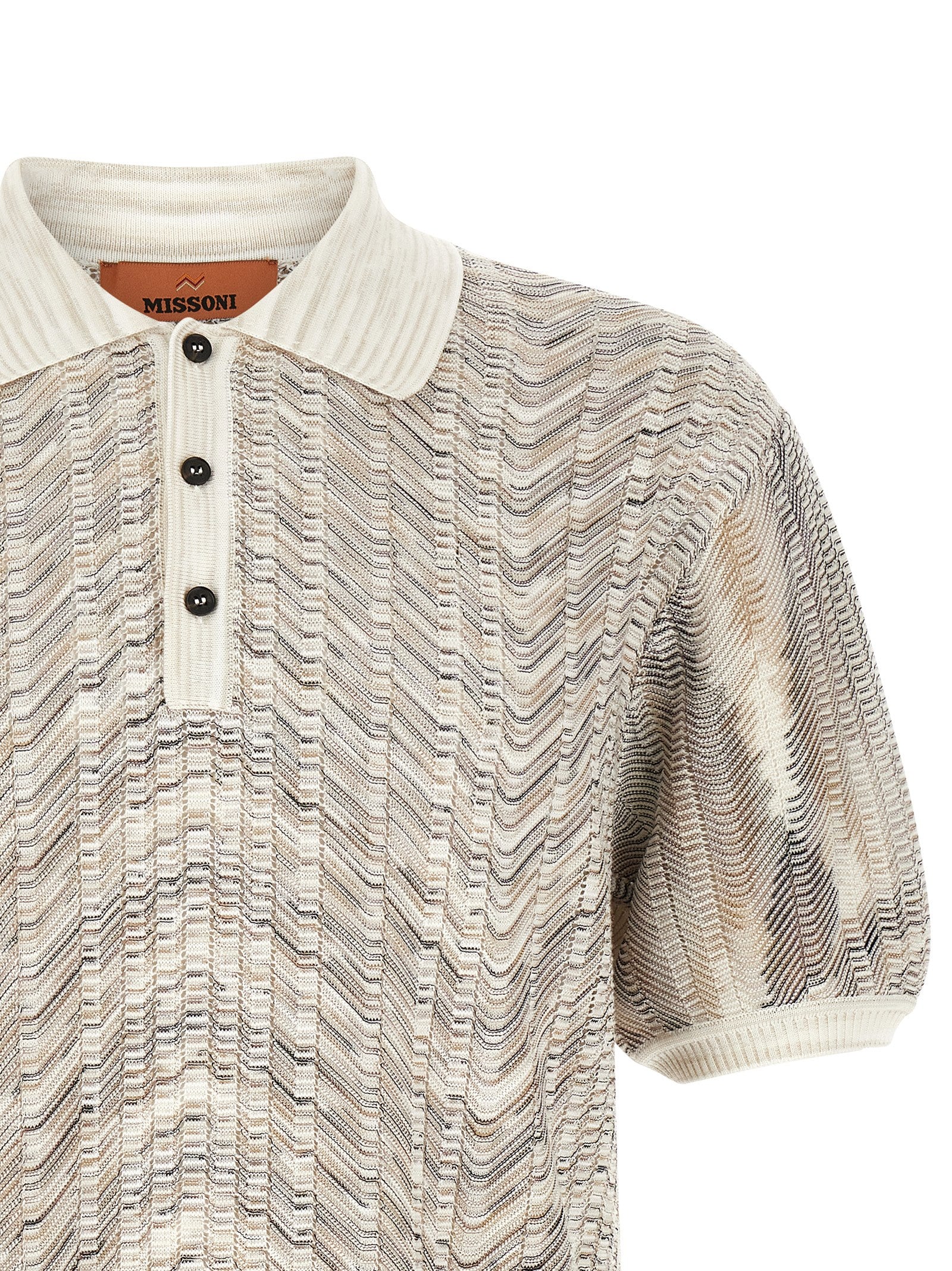 Missoni Mehrfarbige Baumwollstrickjacke