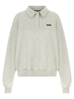 ROTATE BIRGER CHRISTENSEN Cardigan aus weißer Bio-Baumwolle